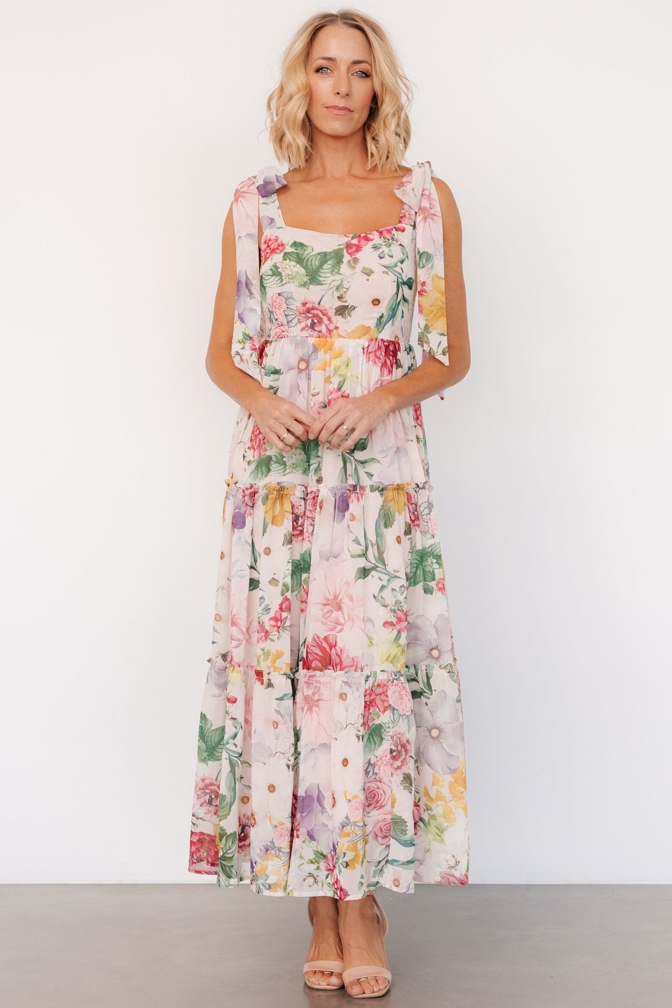 Anita Maxi Dress | Blush Multi Floral Discount Outlet Locations