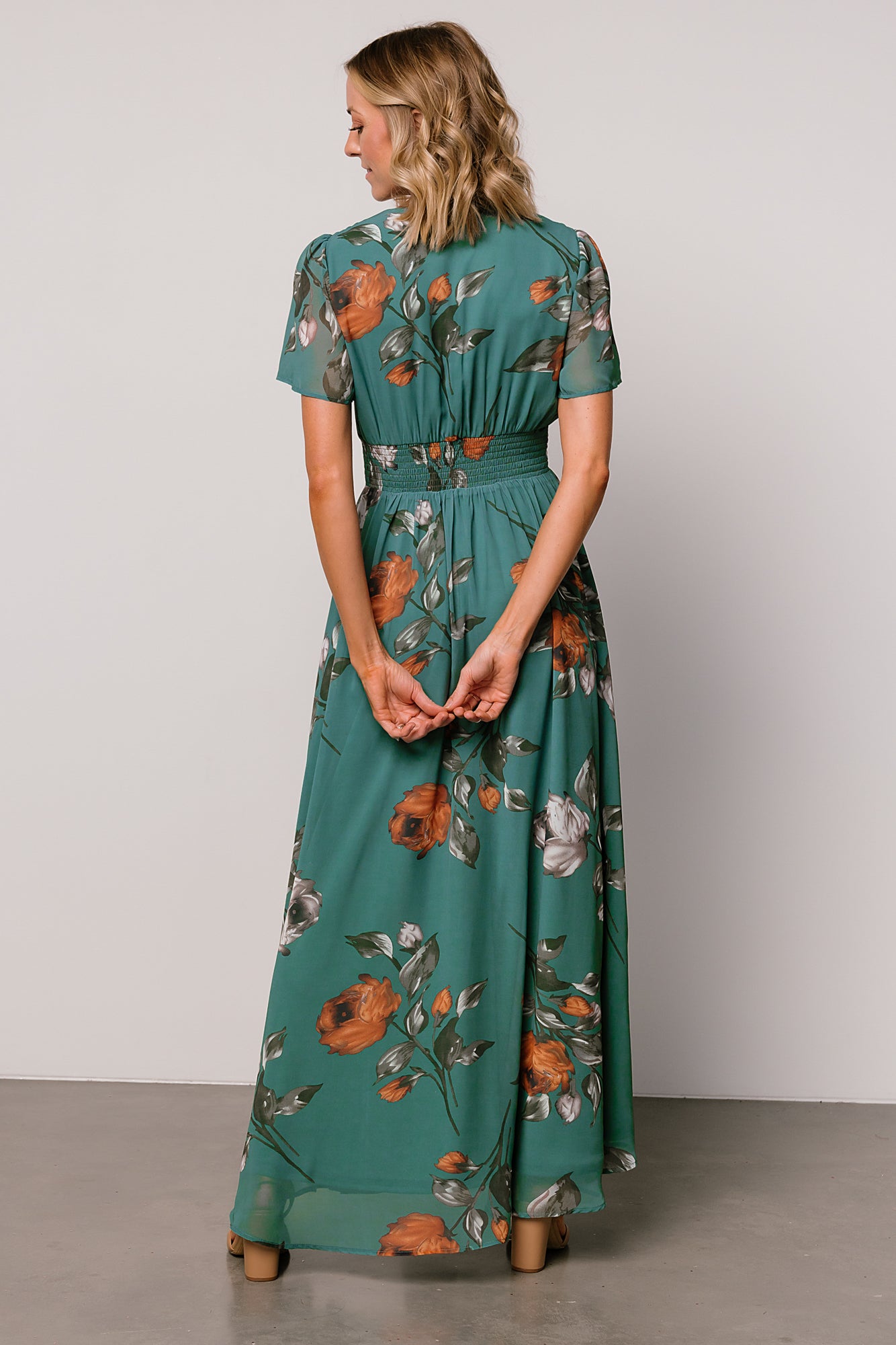 Birdie Maxi Dress | Eucalyptus Floral Collections Cheap Online