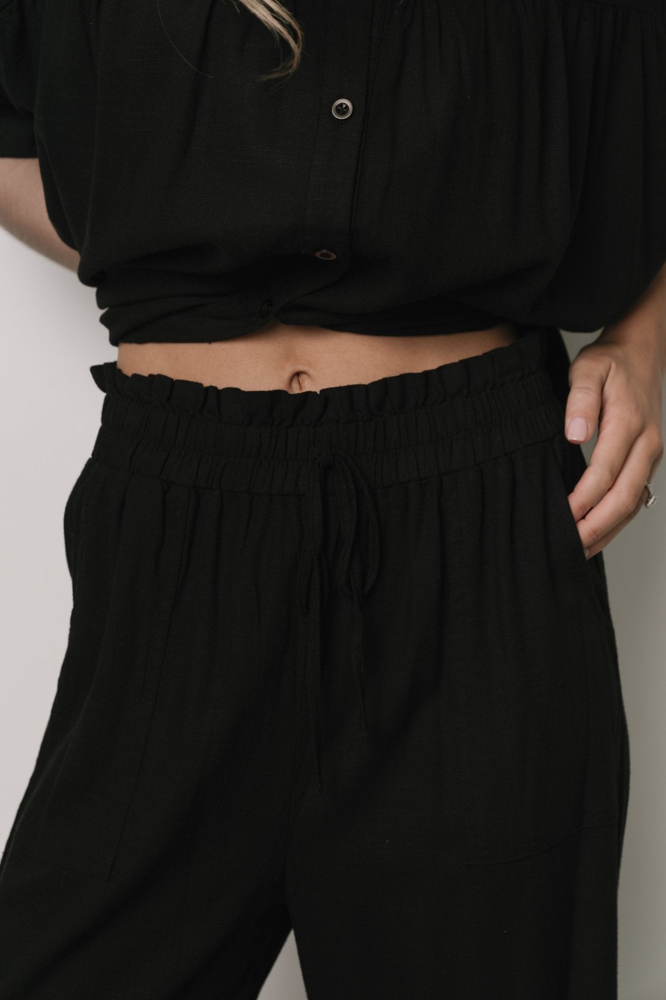 Romy Pants | Black Clearance Sast