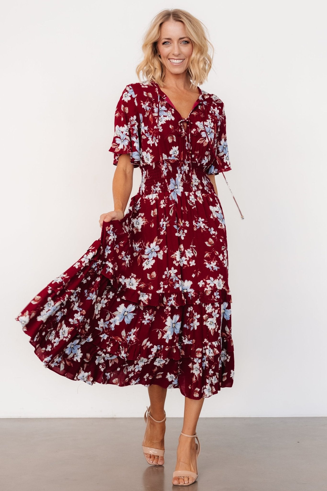 Spell Boho Midi Dress | Ruby Multi Floral 2025 Sale Online