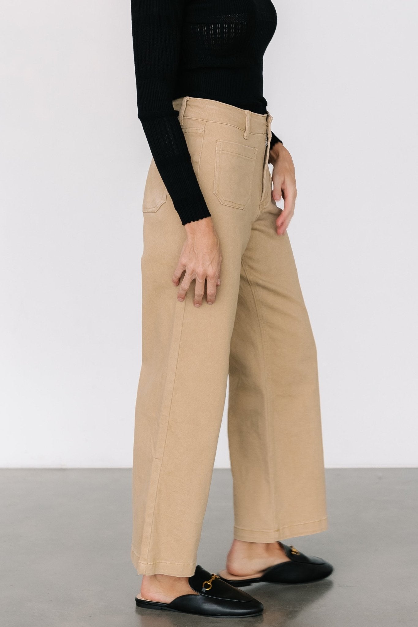 Polli Patch Pocket Pants | Tan Cheap Sale Low Cost