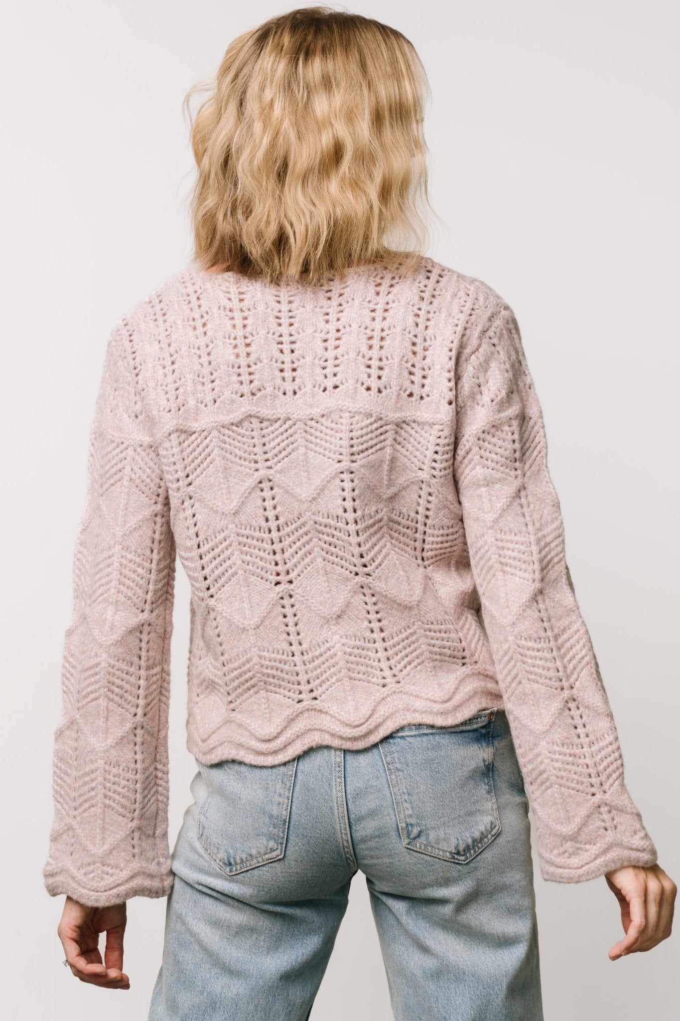 Jeanine Knit Sweater | Lilac Eastbay Online