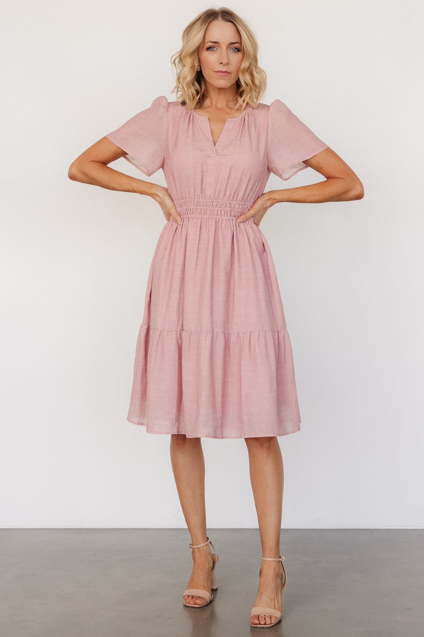 Dita Short Dress | Blush Clearance Pictures