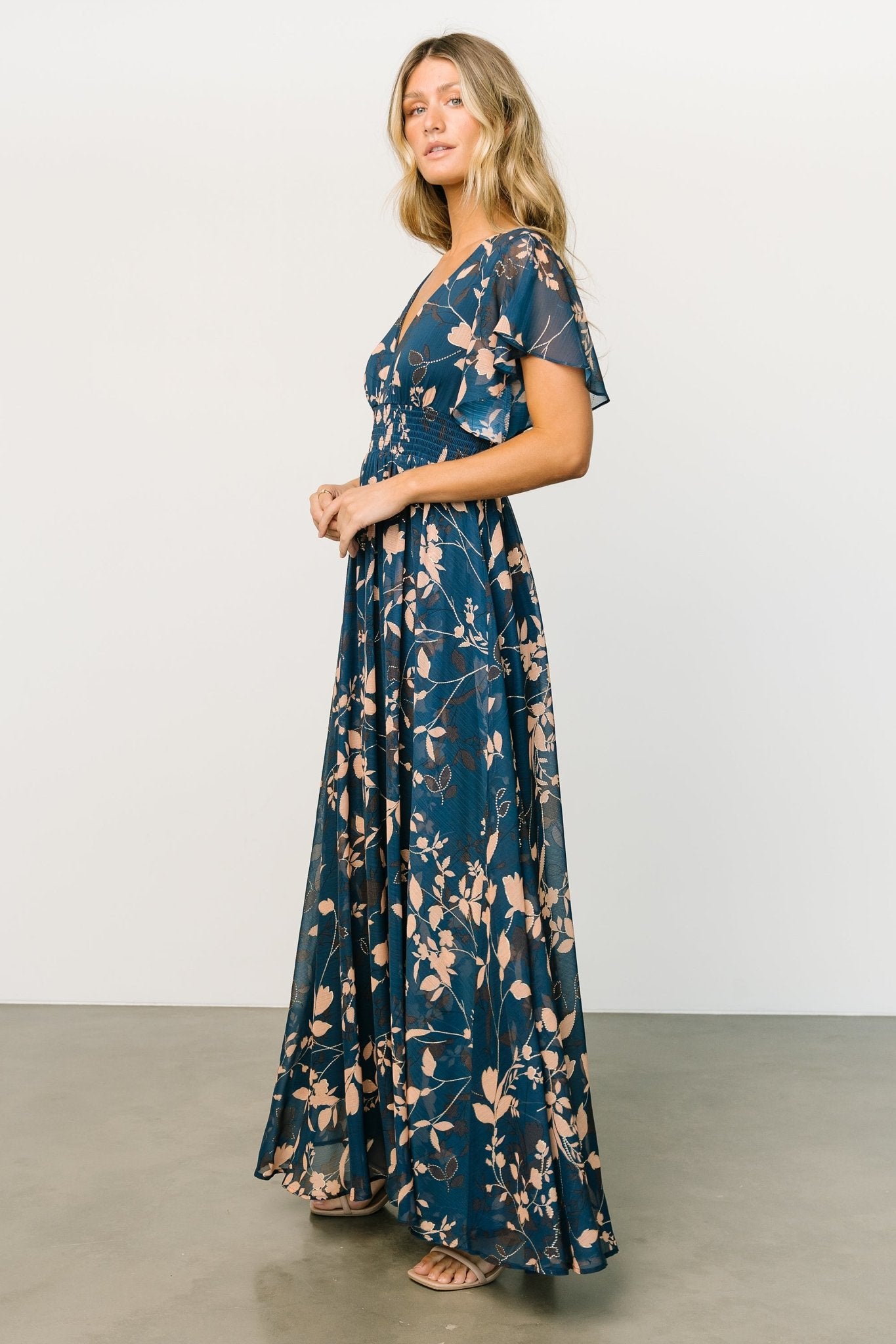 Lynlee Metallic Maxi Dress | Topaz Nicekicks Cheap Online