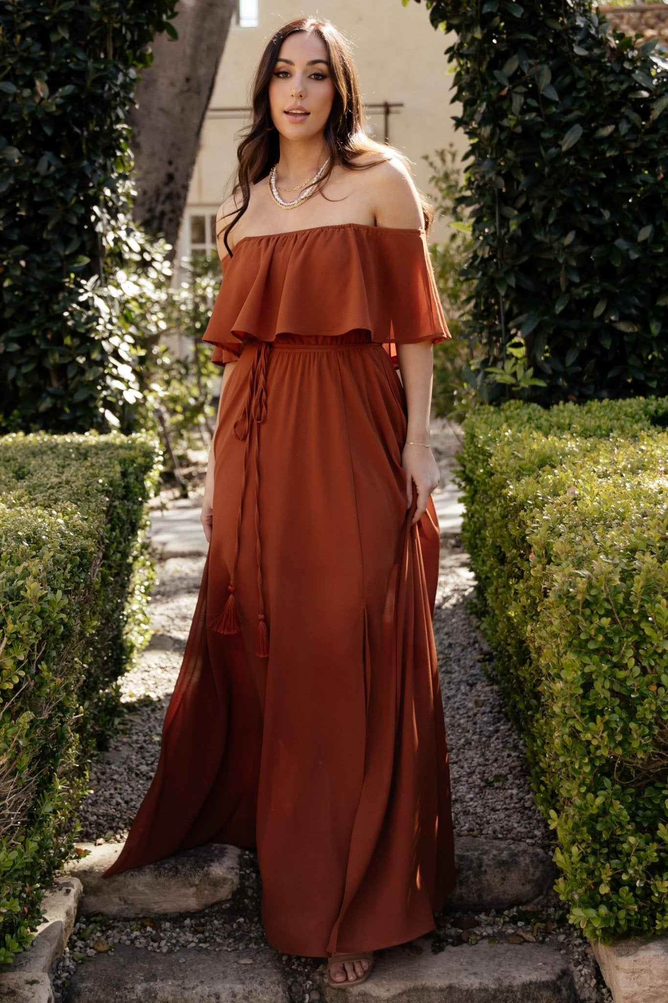 Victoria Off Shoulder Maxi Dress | Spice Online Sale