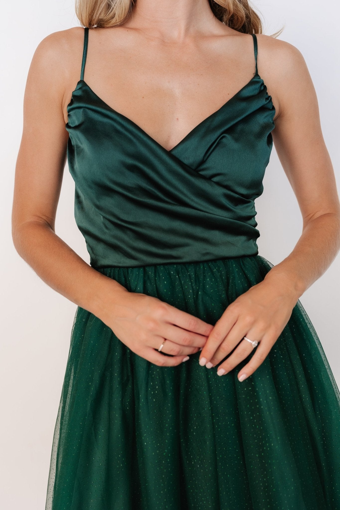 Shonda Sparkle Midi Dress | Emerald Outlet Best Pices