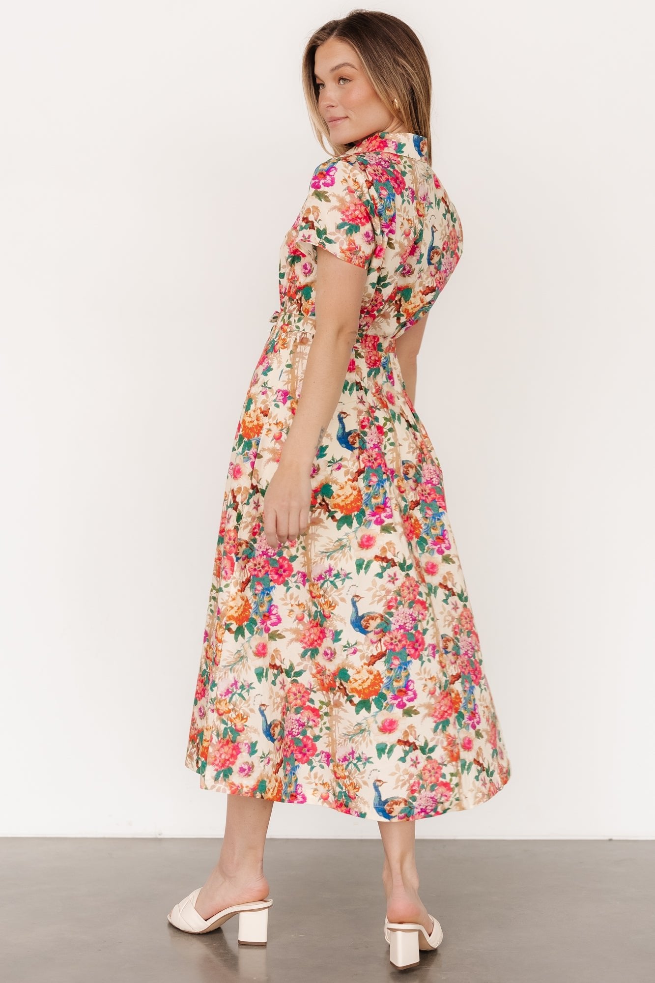 Melia Midi Dress | Multi Print Best Place For Sale