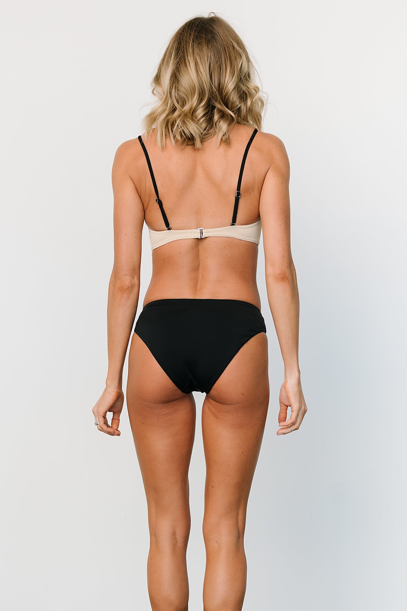 Vixen Bikini Top | Black + Sand Low Pice Fee Shipping Online