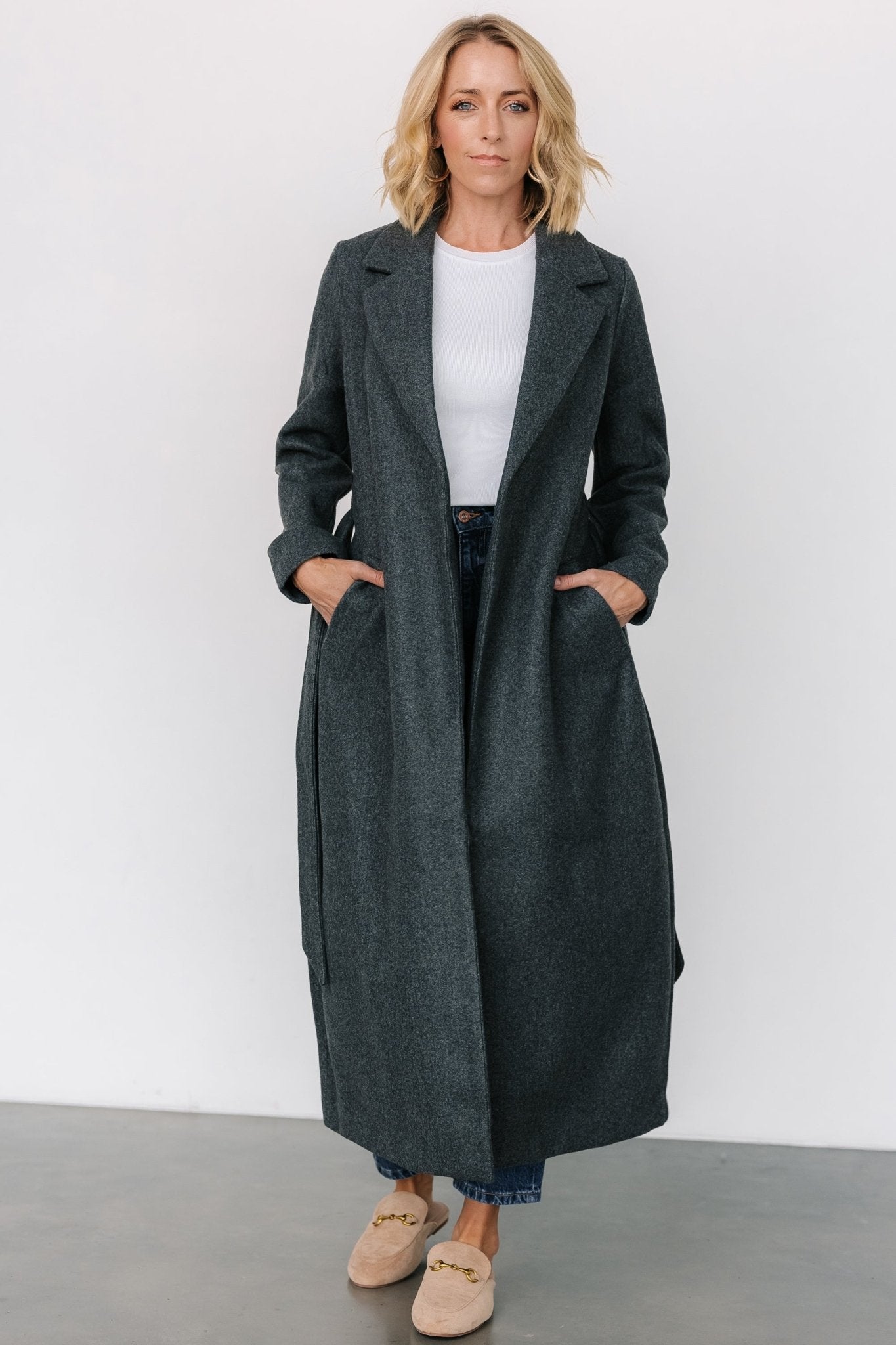 Glenwood Coat | Dark Gray Buy Cheap Extremely