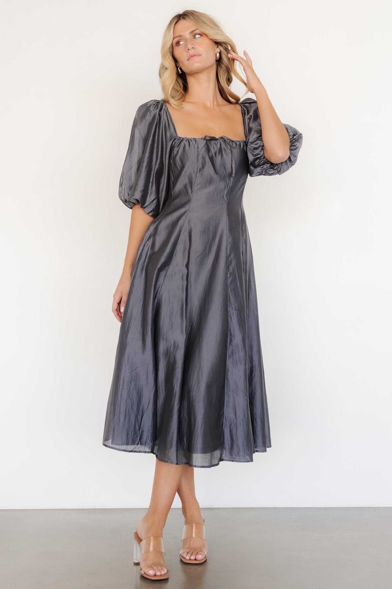 Marina Dress | Dark Slate Cheap Pice Outlet Sale