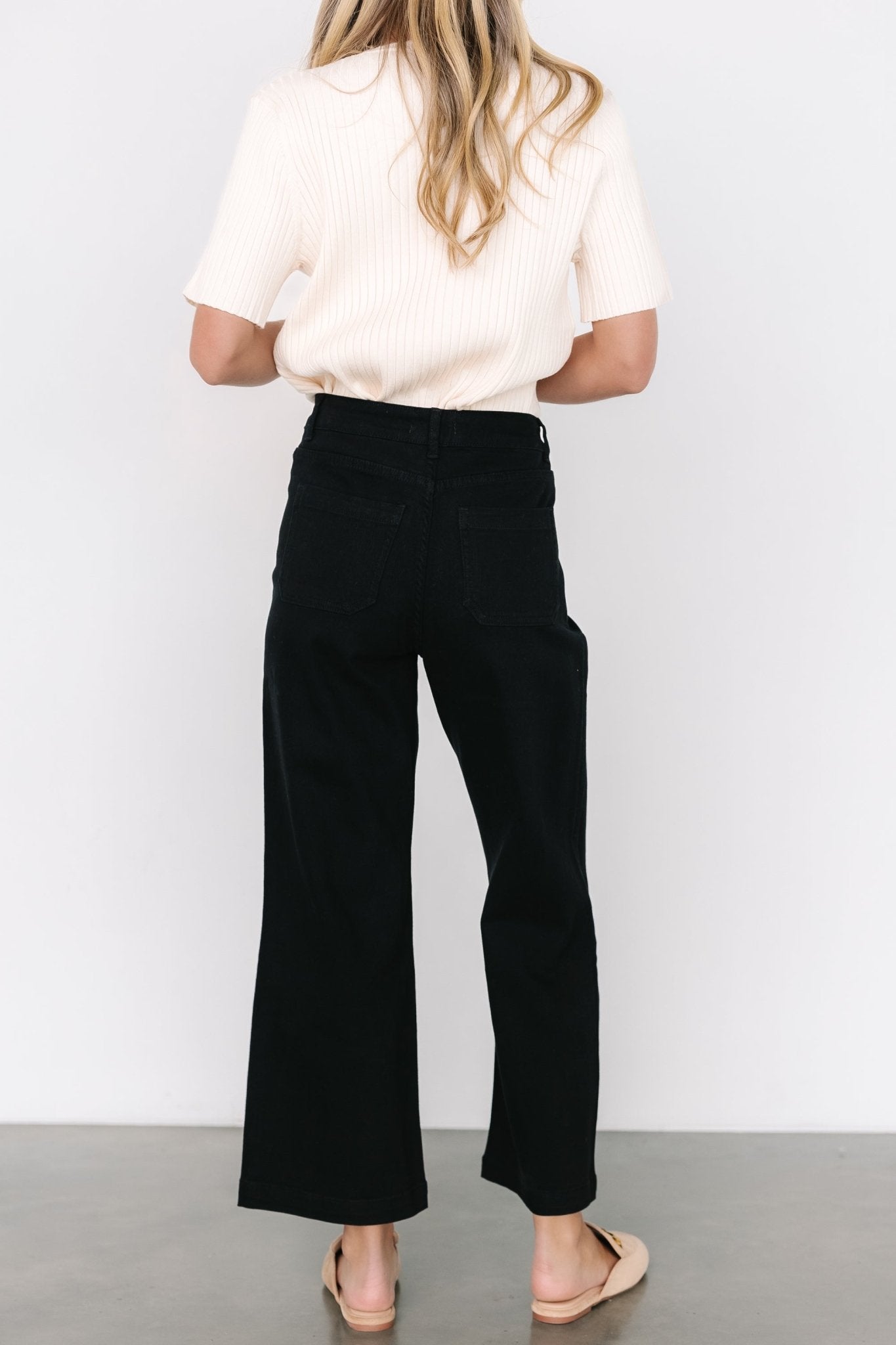 Polli Patch Pocket Pants | Black Outlet Clearance Store