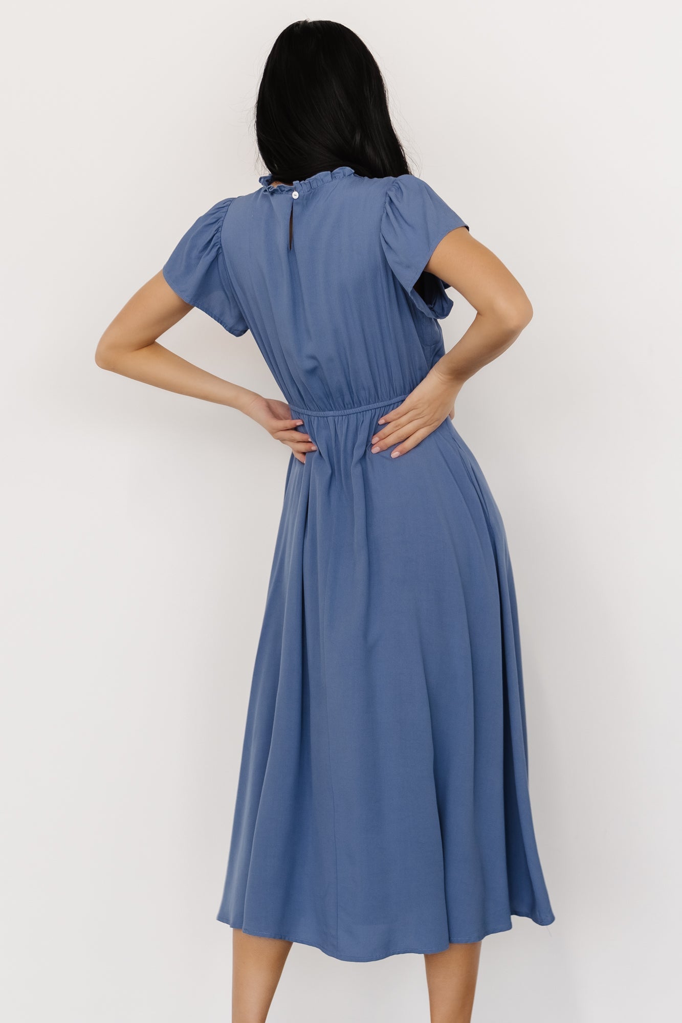 Prestyn Midi Dress | Blue Release Dates Cheap Online