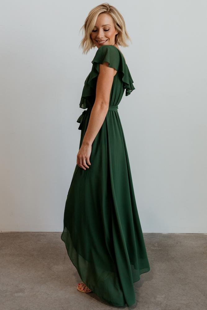 Katya Ruffle Maxi Dress | Evergreen Store With Big Discount