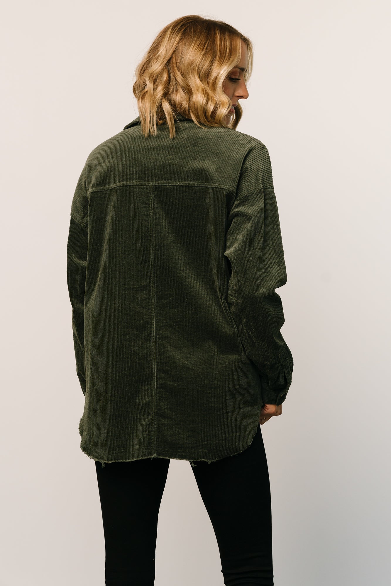 Greeley Corduroy Jacket | Deep Green Free Shipping Clearance Store