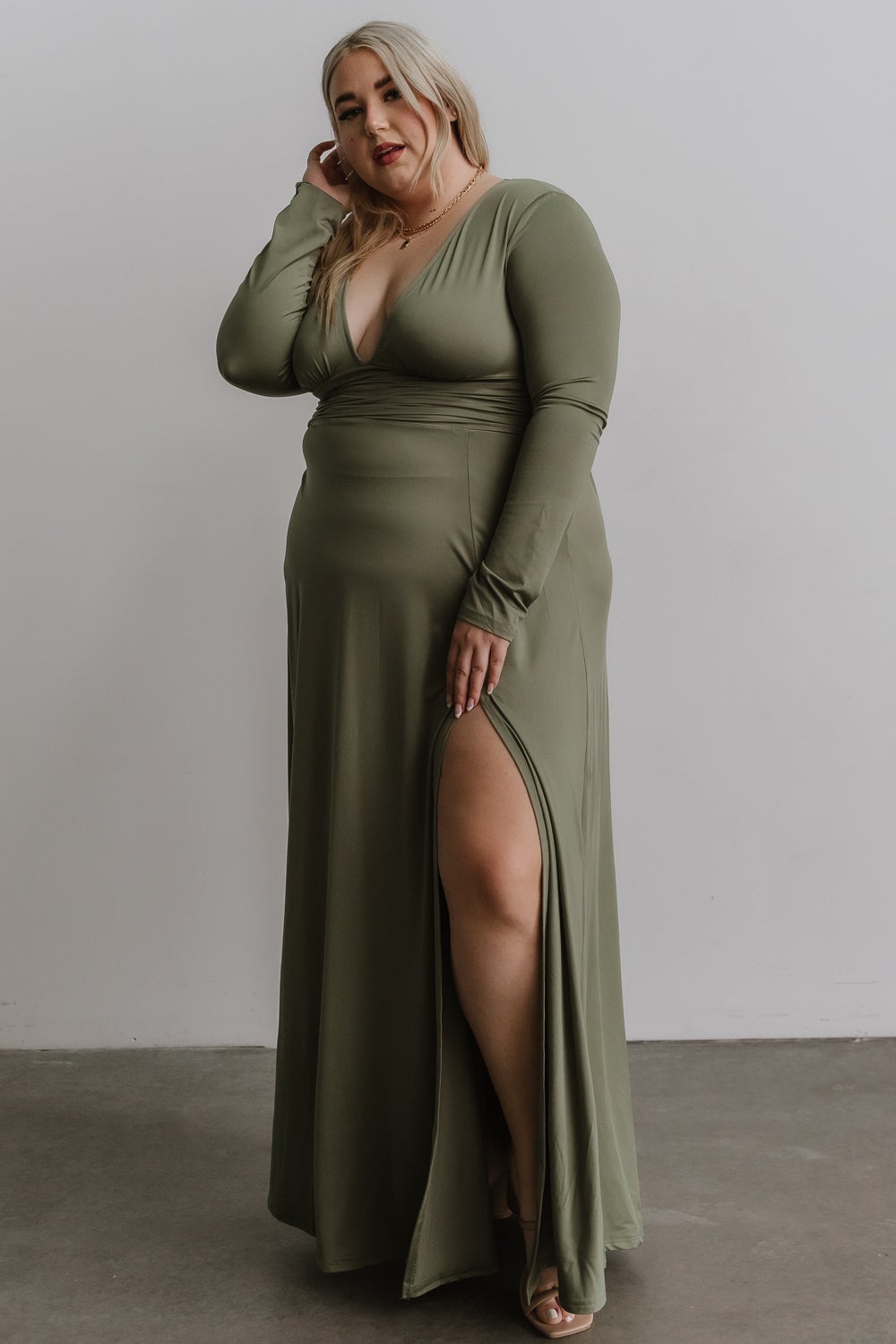 Arianna Maxi Dress | Dusty Sage 100% Original Cheap Pice