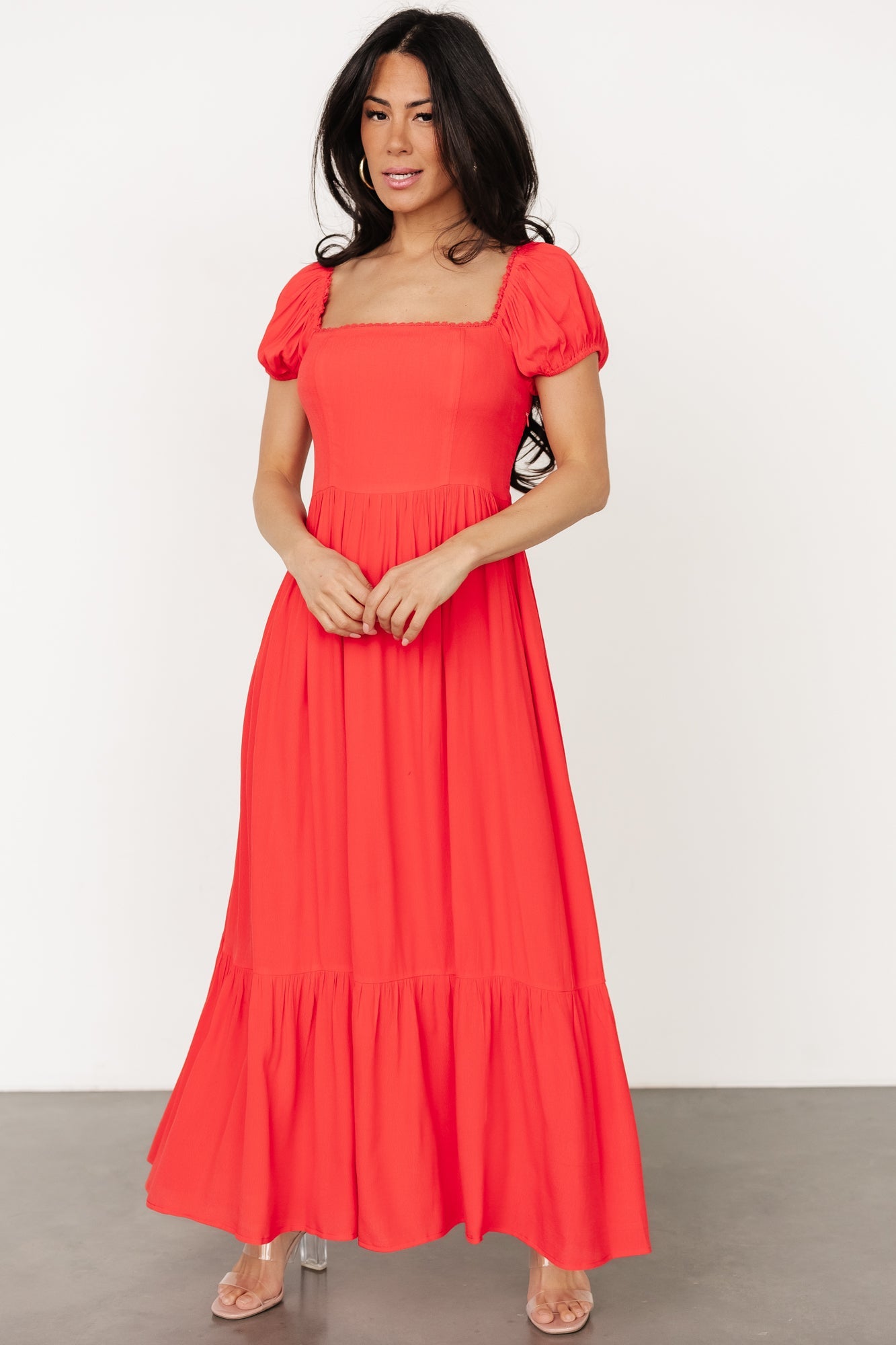 Ilona Maxi Dress | Cherry Red Outlet Sale Online