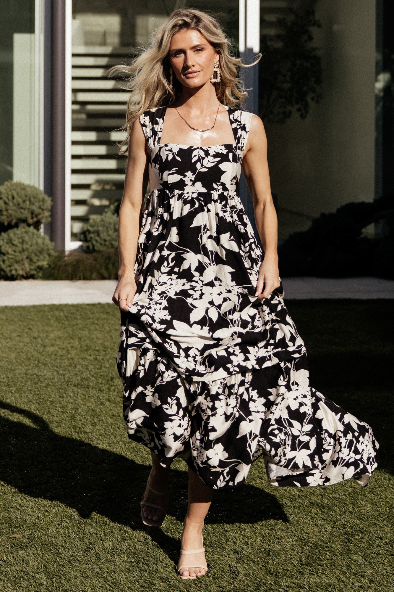 Aita Maxi Dress | Black + Ivory Floral Buy Cheap Pice