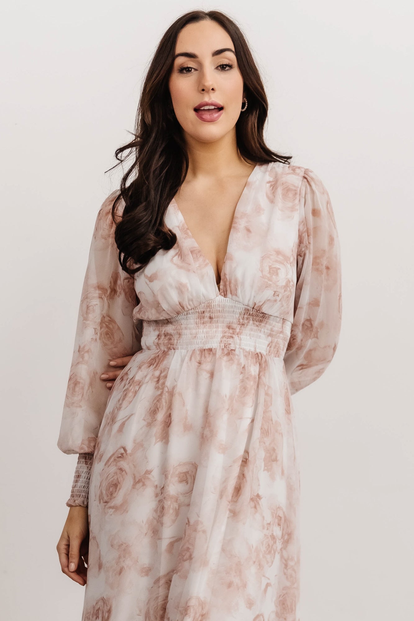 Olivia Maxi Dress | Pink Floral Discount Recommend