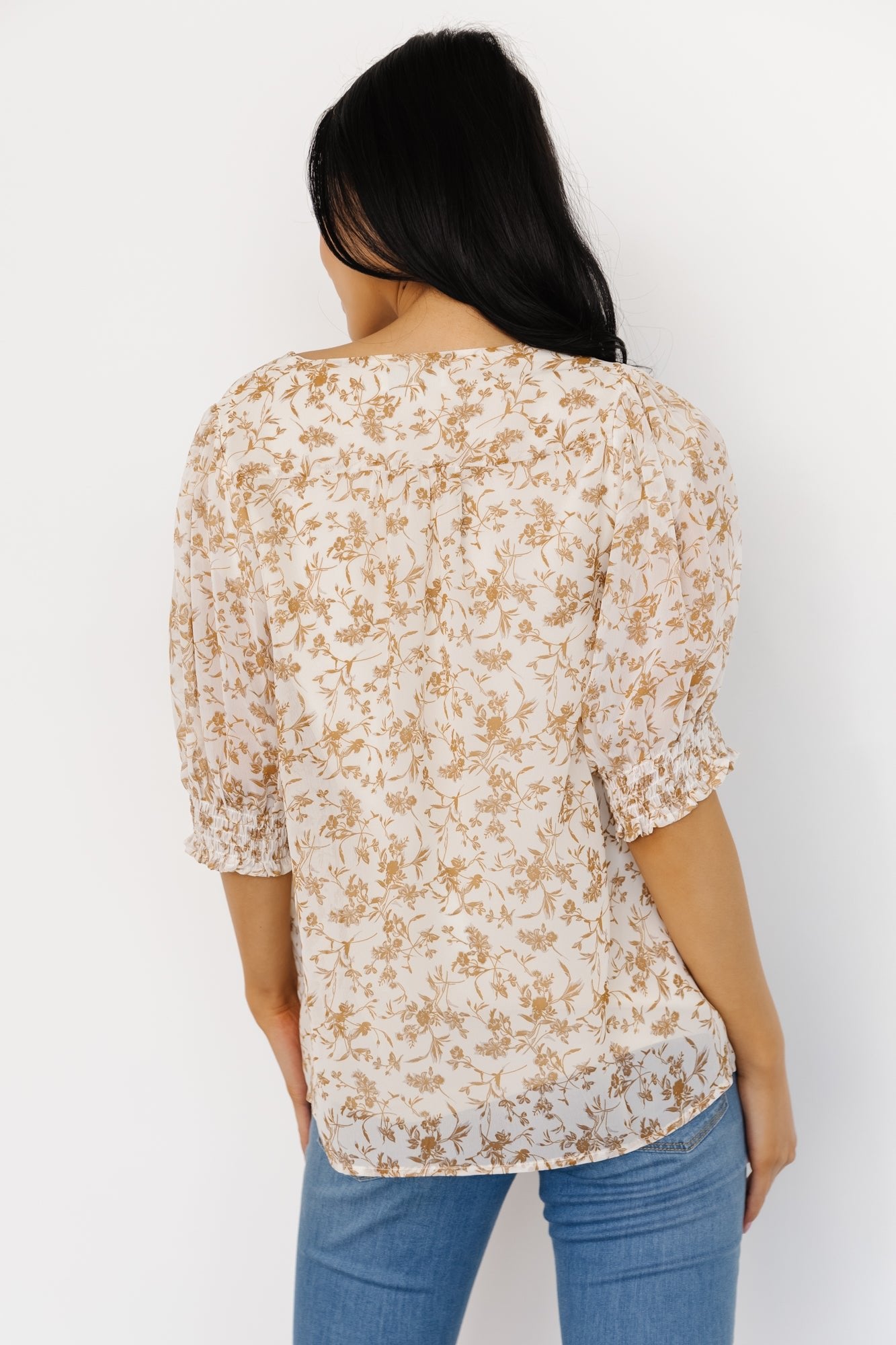 Cordova Top | Cream Multi Floral Buy Cheap Choice