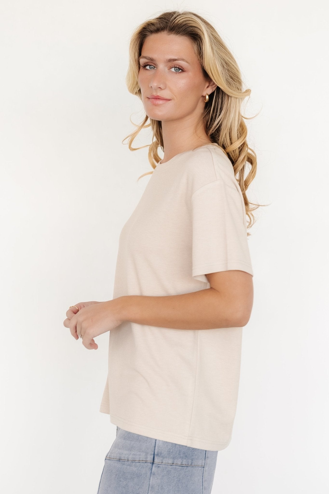 Elliot Relaxed Tee | Natural Recommend Online