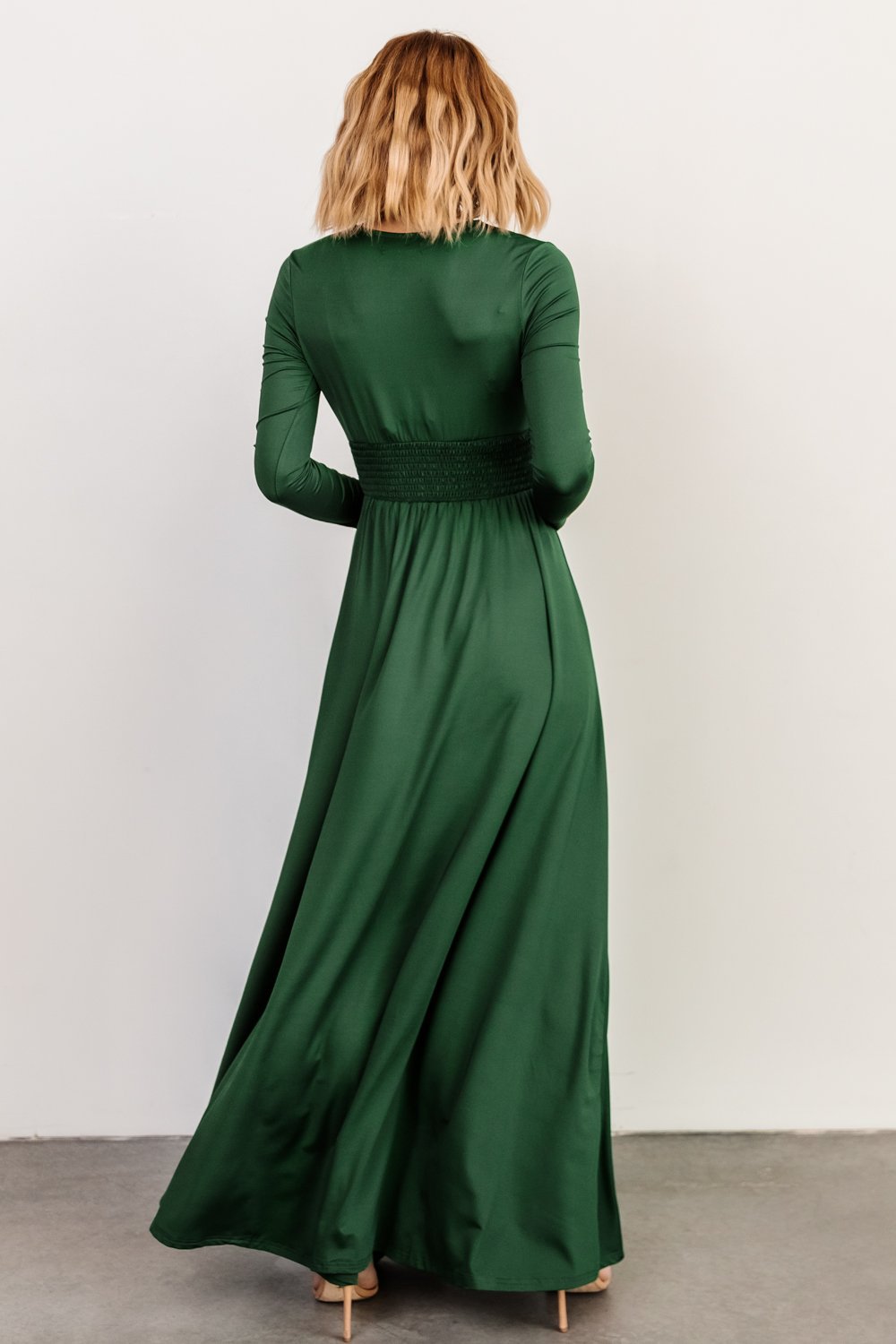 Arianna Maxi Dress | Hunter Green Latest