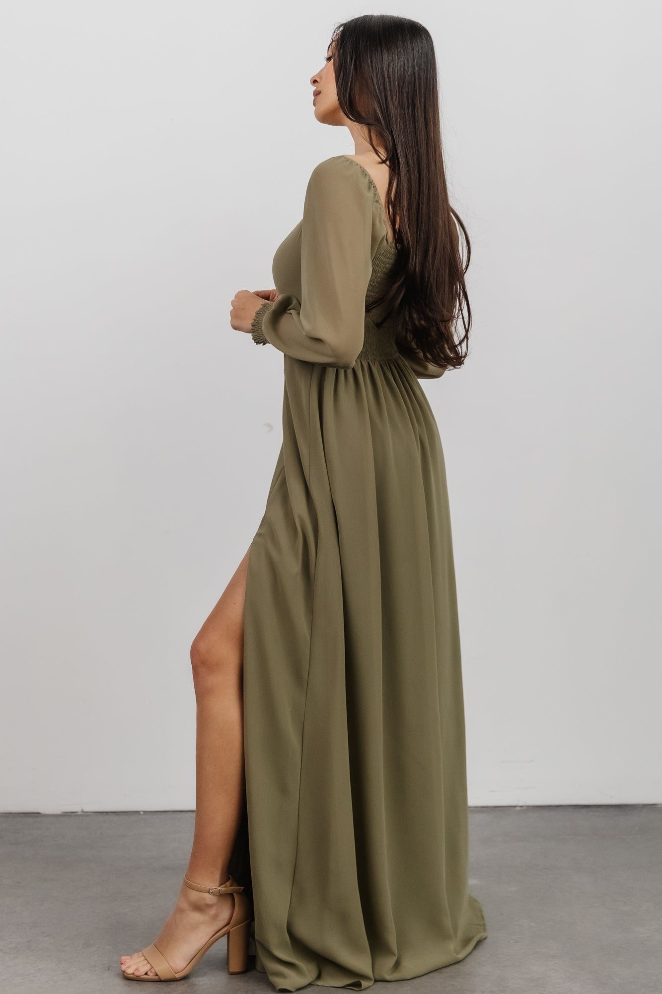 Giselle Maxi Dress | Dusty Olive 2025 Newest Online