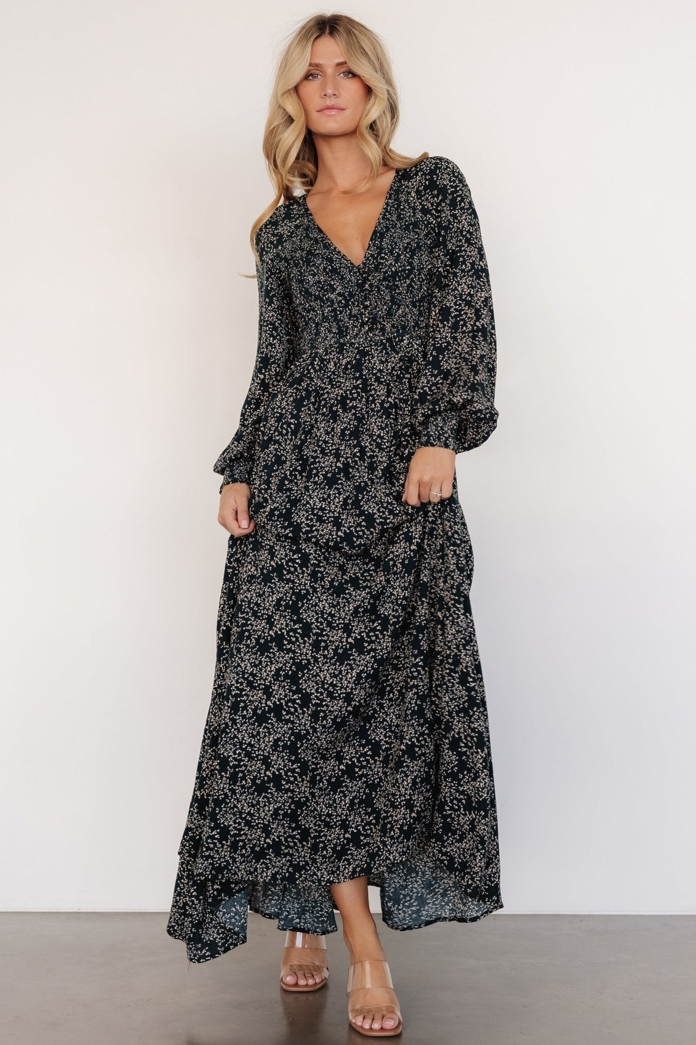 Anya Maxi Dress | Hunter Green Print Cheap With Mastercard