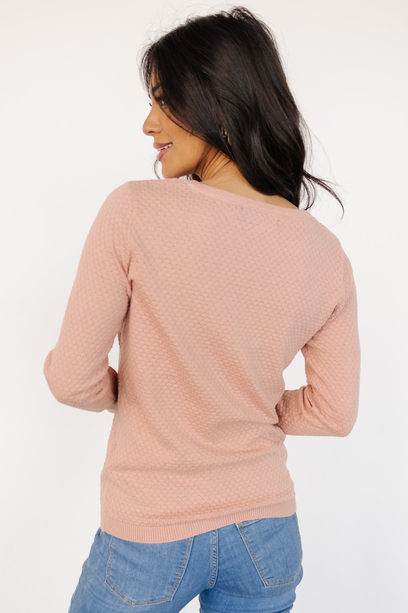 Debbie Knit Top | Rose Free Shipping Huge Surprise