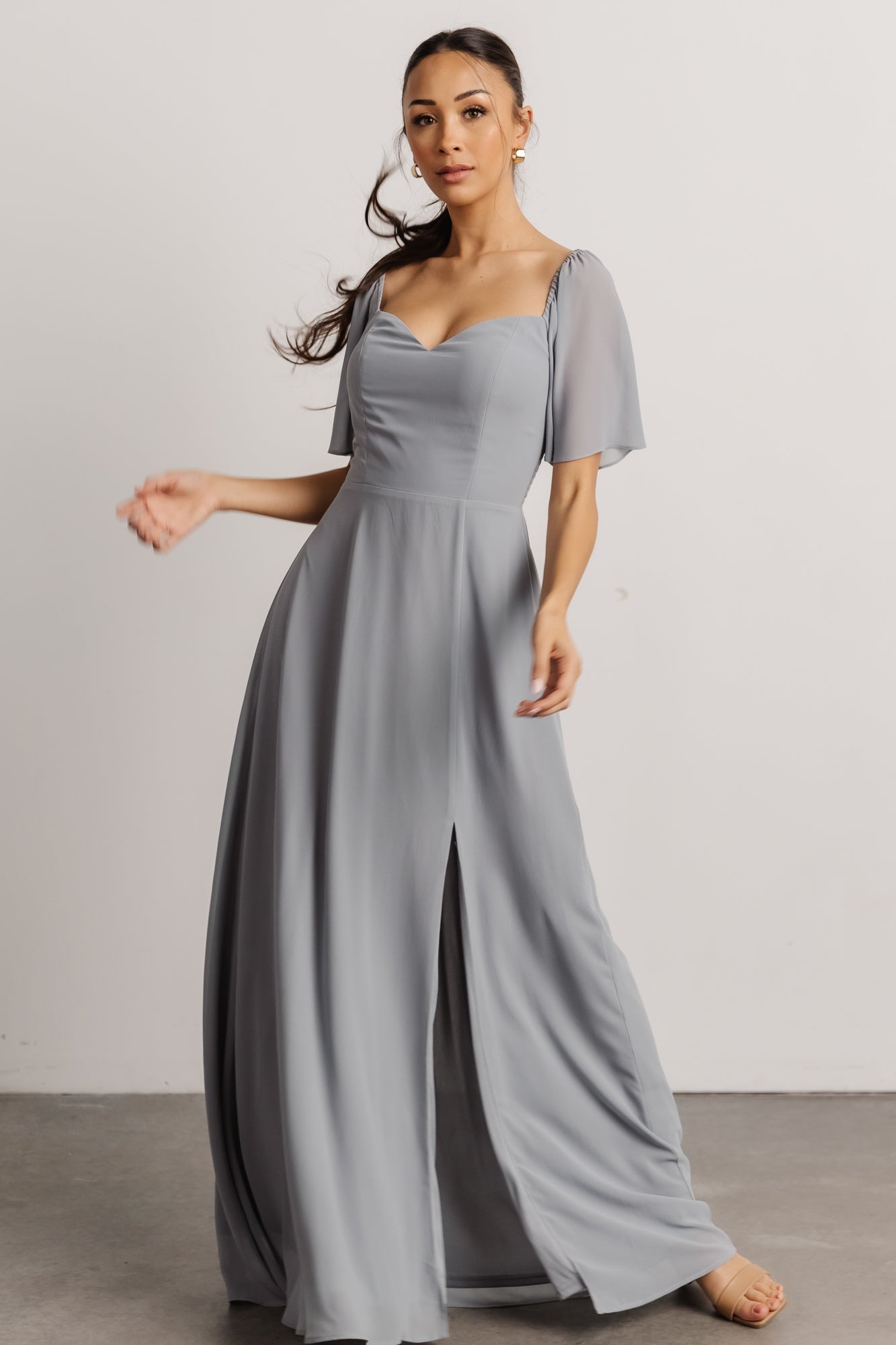 Sierra Sweetheart Maxi Dress | Light Blue Clearance Cost