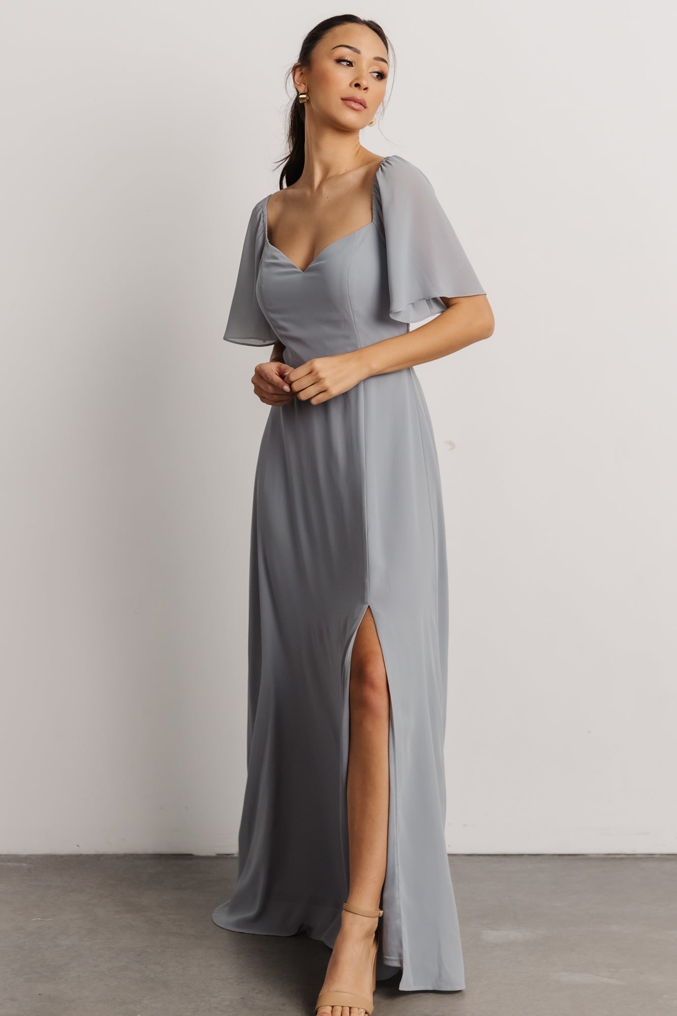 Sierra Sweetheart Maxi Dress | Light Blue Clearance Cost