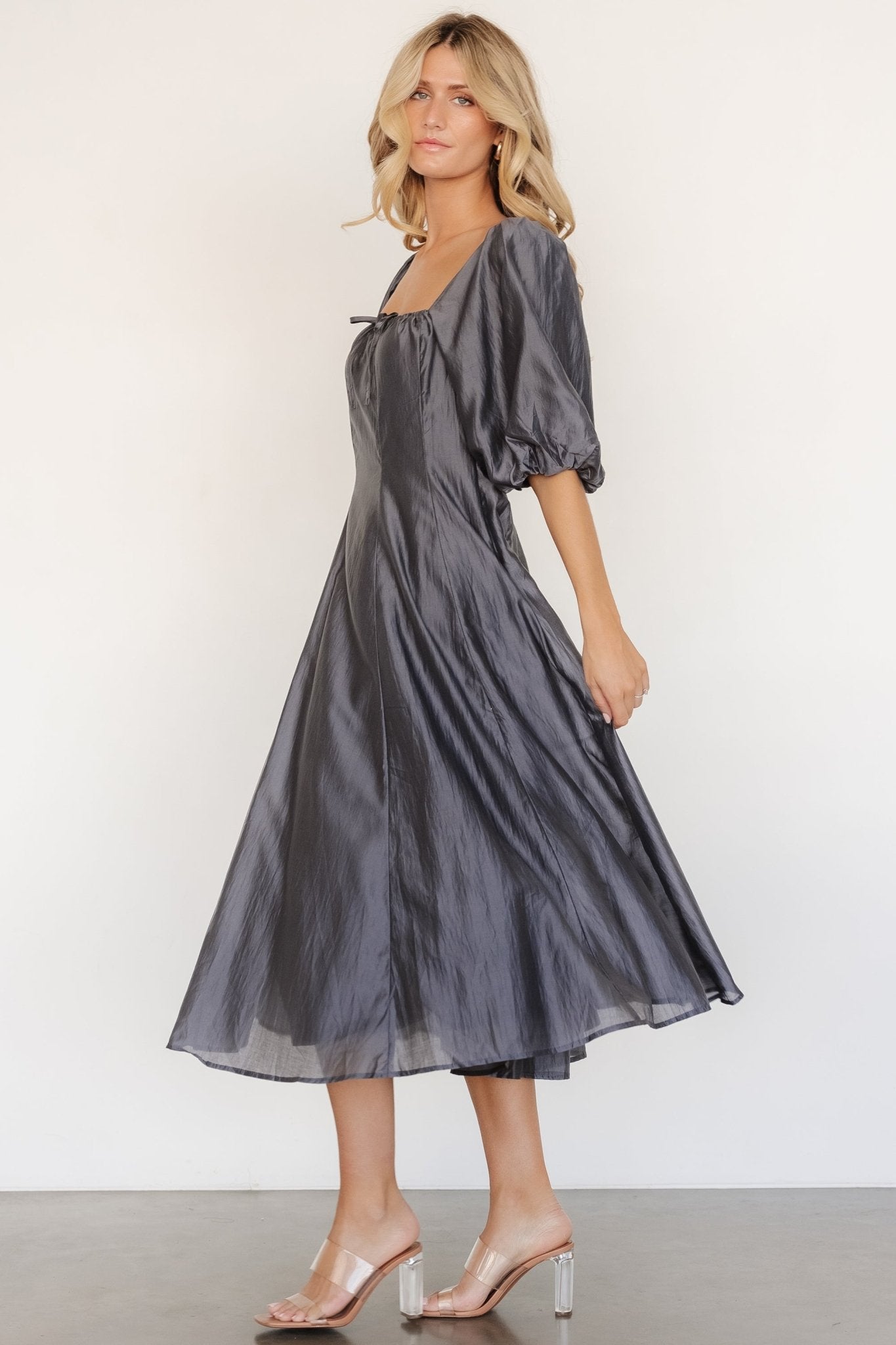 Marina Dress | Dark Slate Cheap Pice Outlet Sale