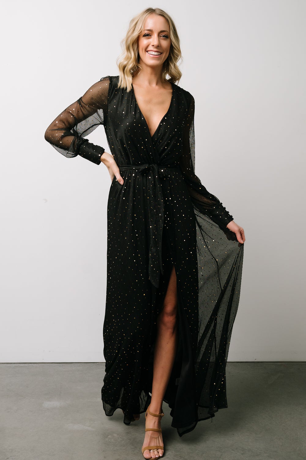 Abigail Sparkle Gown | Black For Sale Cheap Pice From China