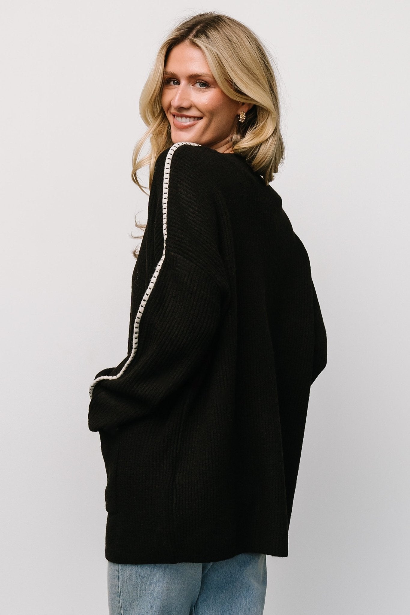 Tally Knit Cardigan | Dark Chocolate Discount Outlet Locations