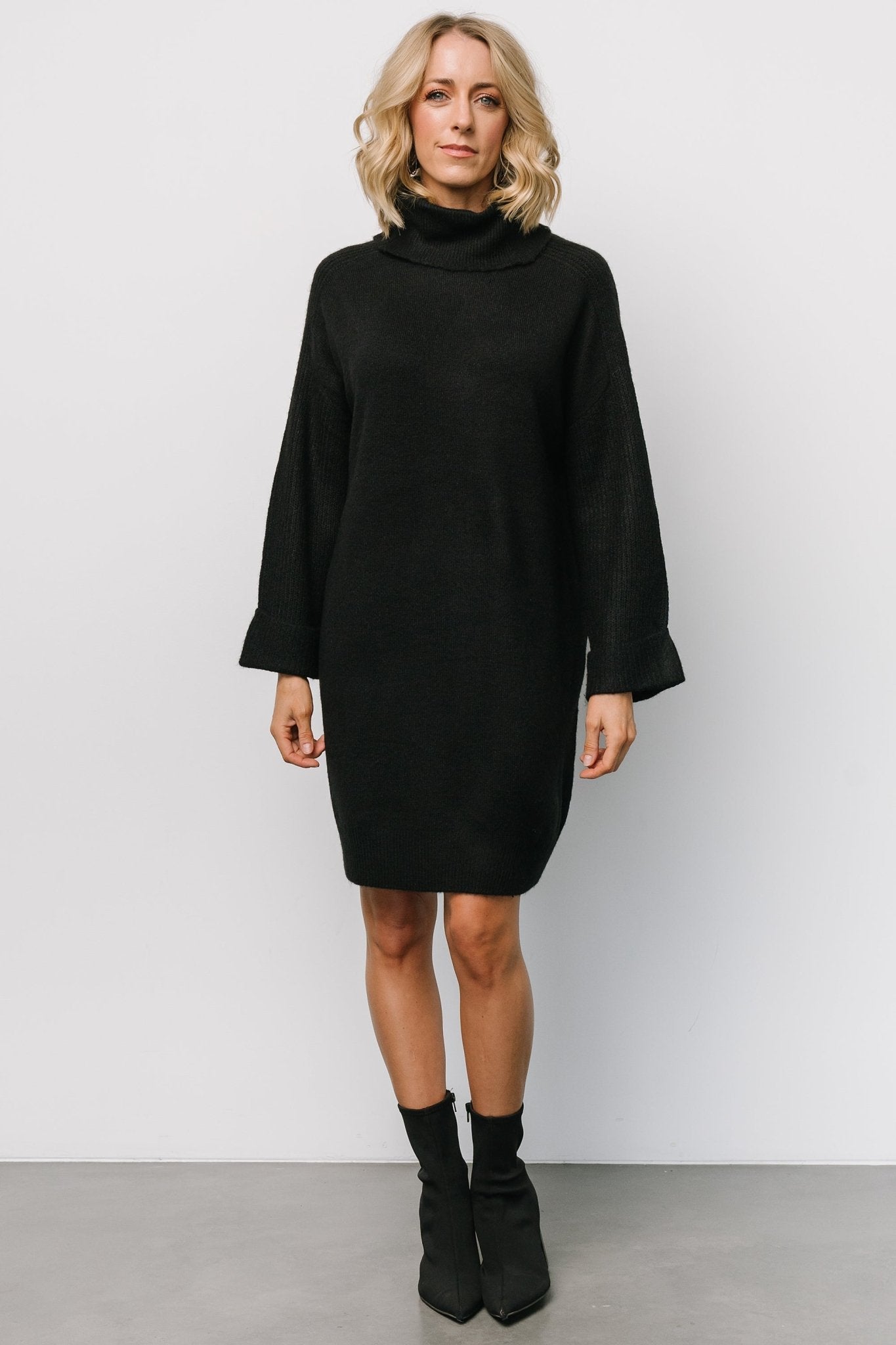 Amy Sweater Dress | Black In China Cheap Pice