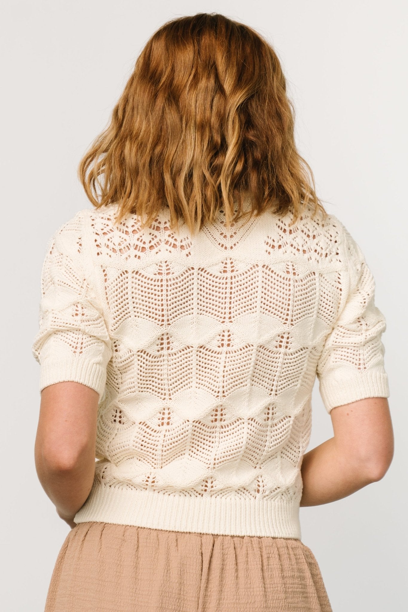 Josella Knit Top | Ivory Buy Cheap Fake