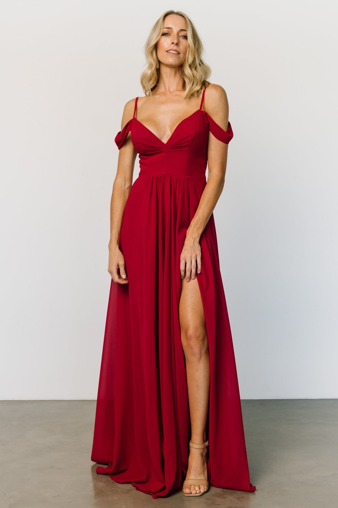 Bianca Lace Maxi Dress | Crimson Buy Cheap Tumblr