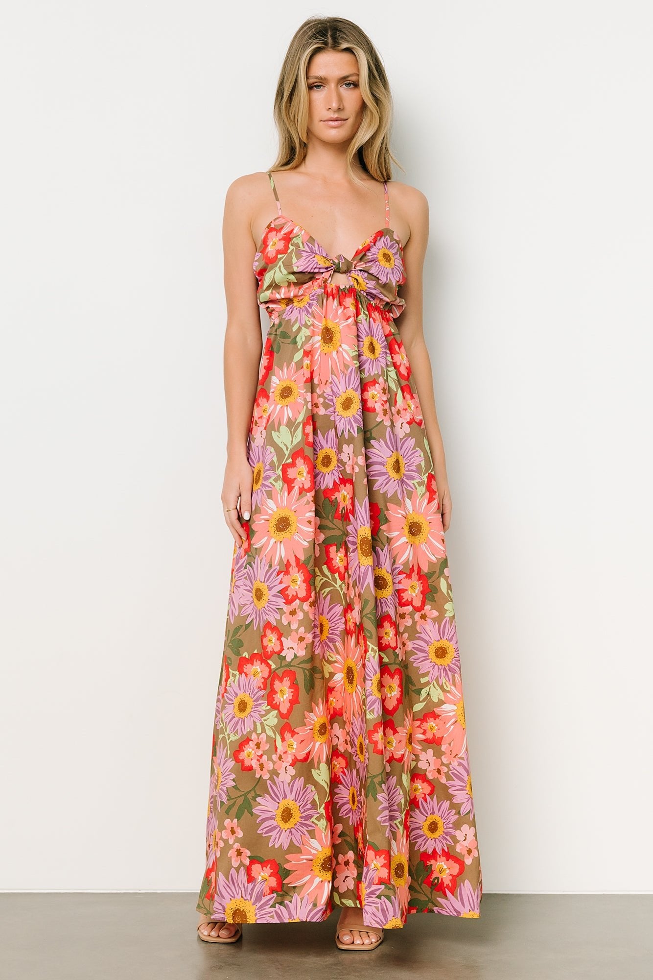 Rosalee Maxi Dress | Flower Multi Buy Cheap Best