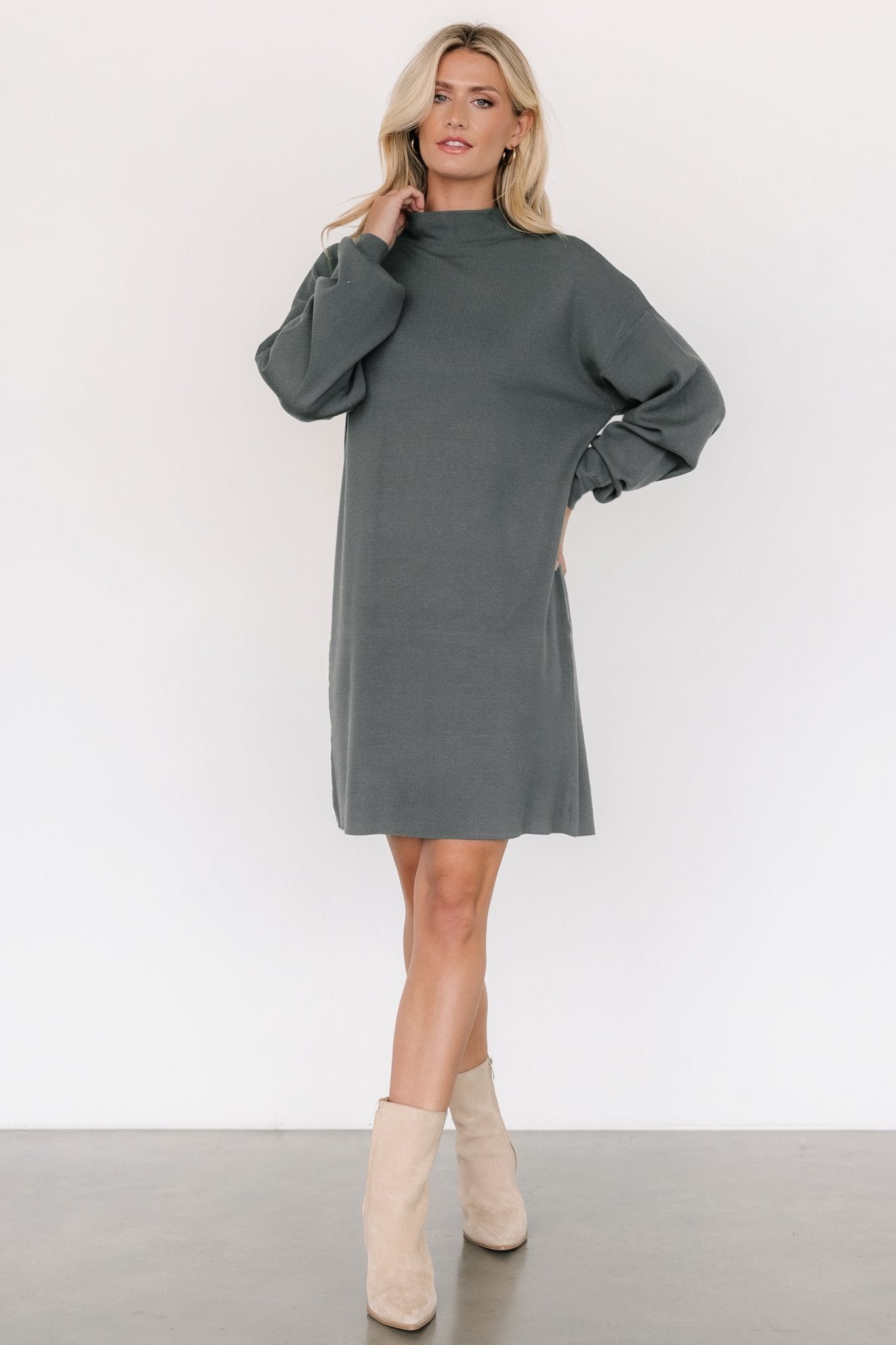 Jennings Sweater Dress | Winter Green Factory Outlet Cheap Pice