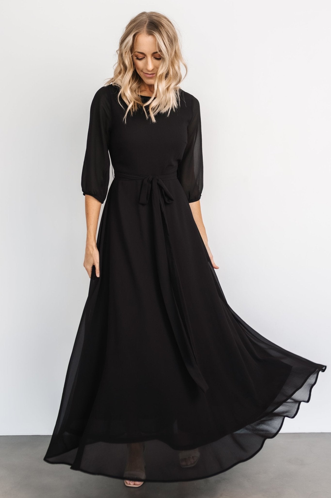 Rebecca Maxi Dress | Black Sale Online Cheap