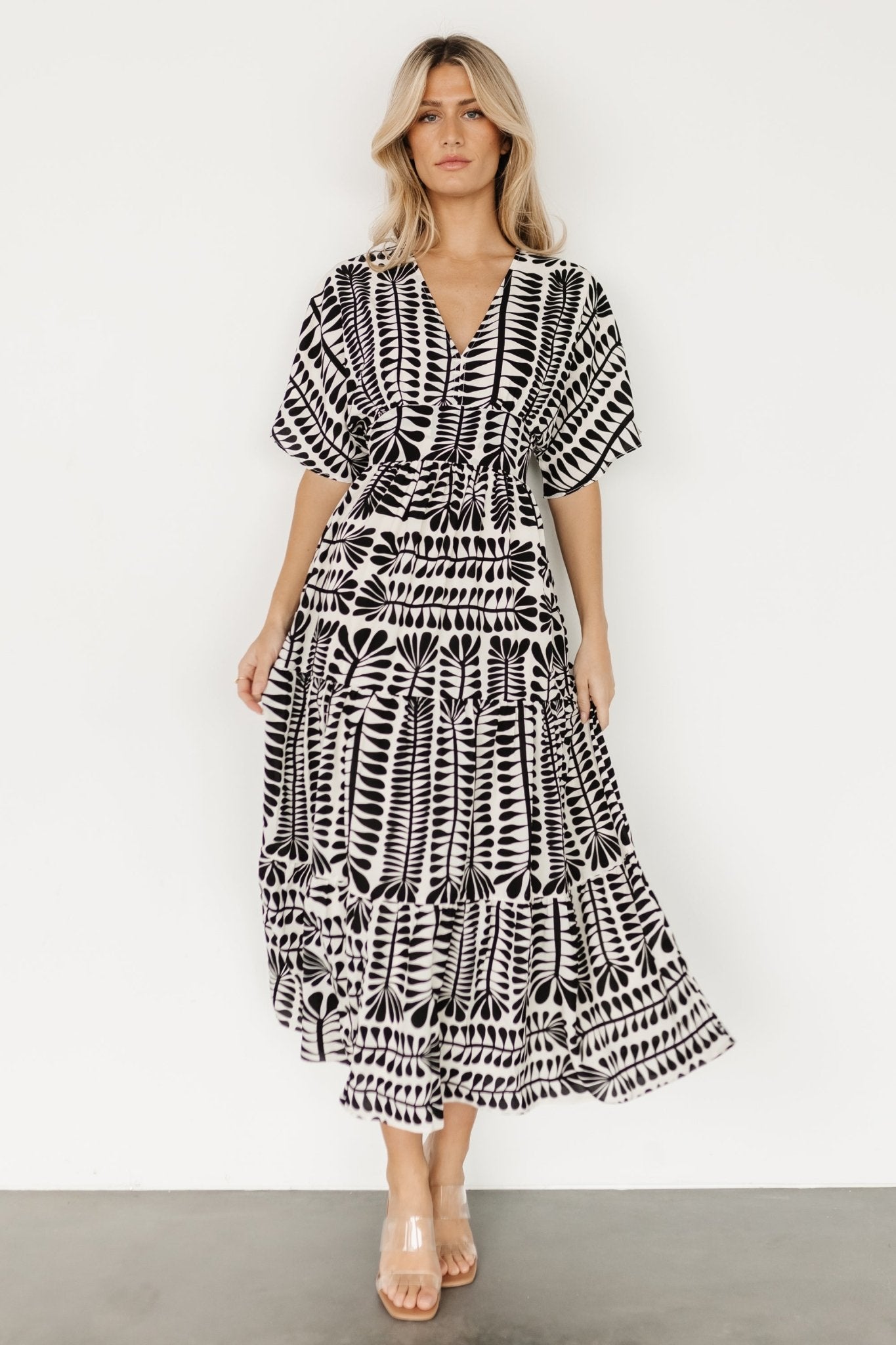 Austin Kimono Dress | Black Print Outlet Wiki