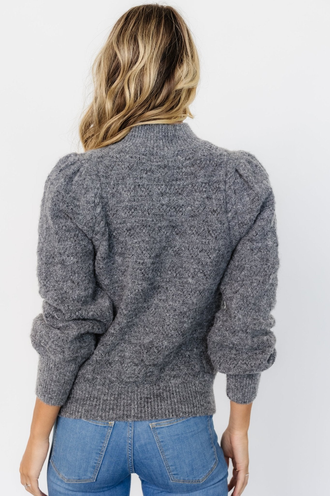 Grayson Sweater | Charcoal Quality Free Shipping