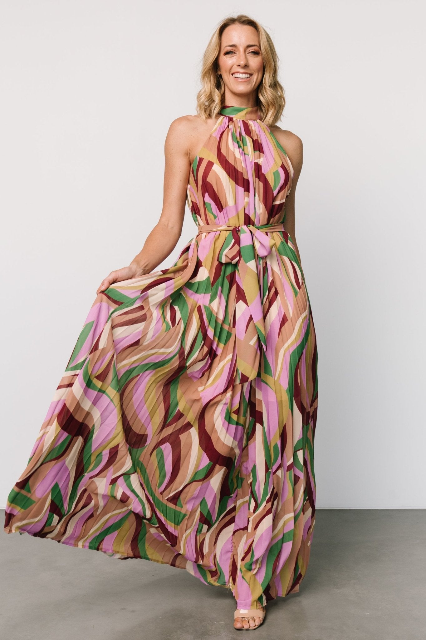 Rita Maxi Dress | Green Multi Print Sale Official