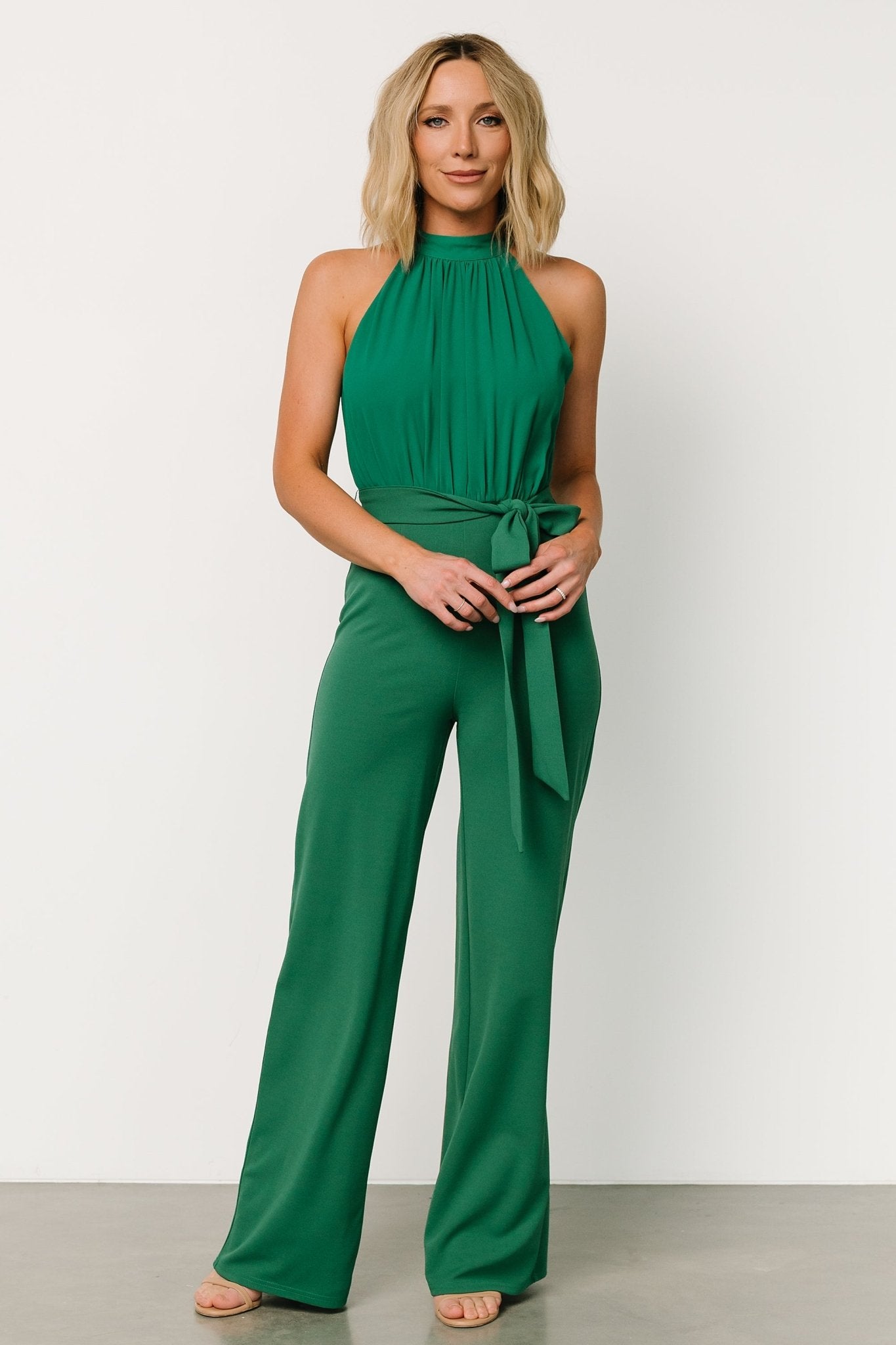 Erin Jumpsuit | Green Best Place Sale Online