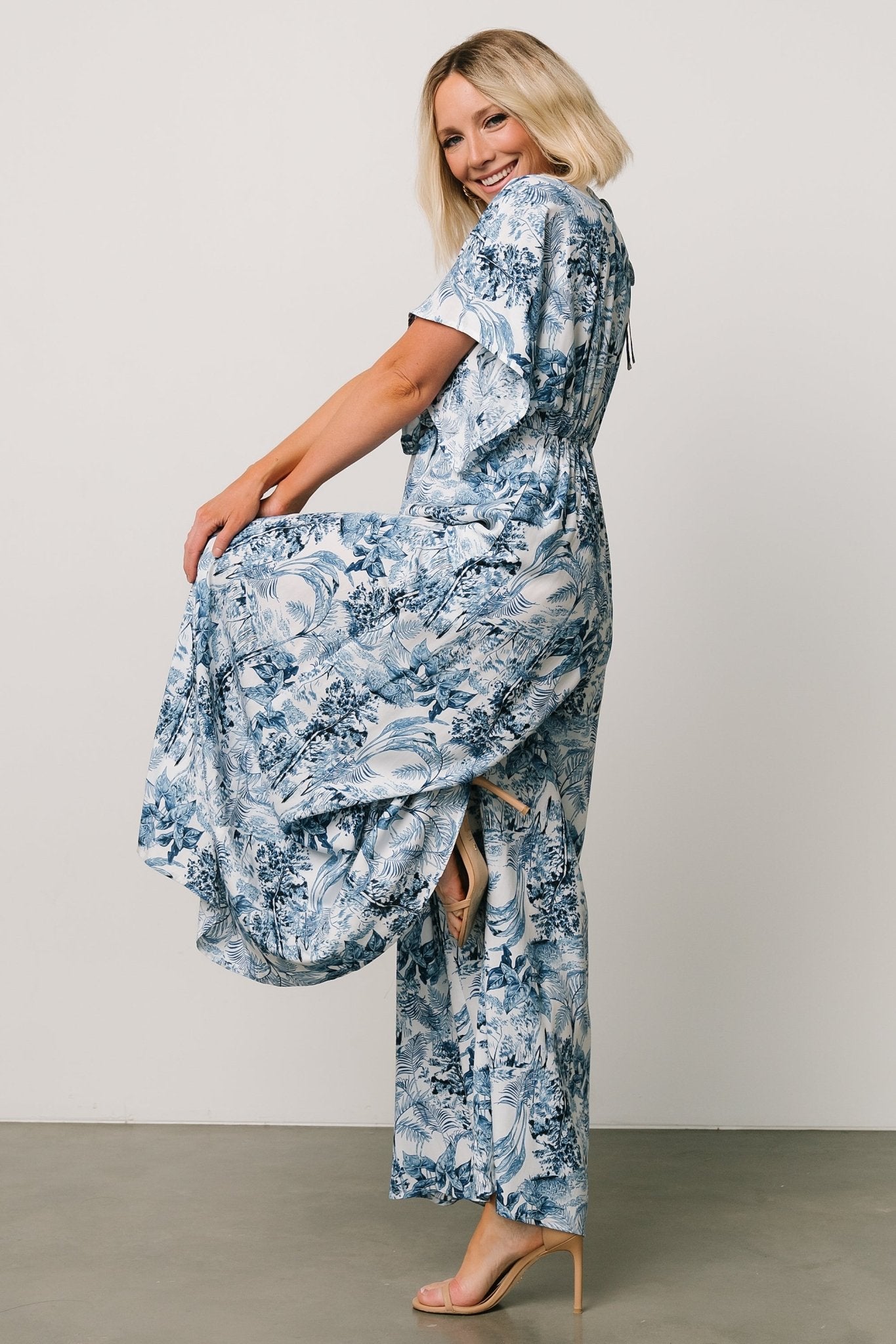 Byron Jumpsuit | Blue Print Cheap Sale Tumblr