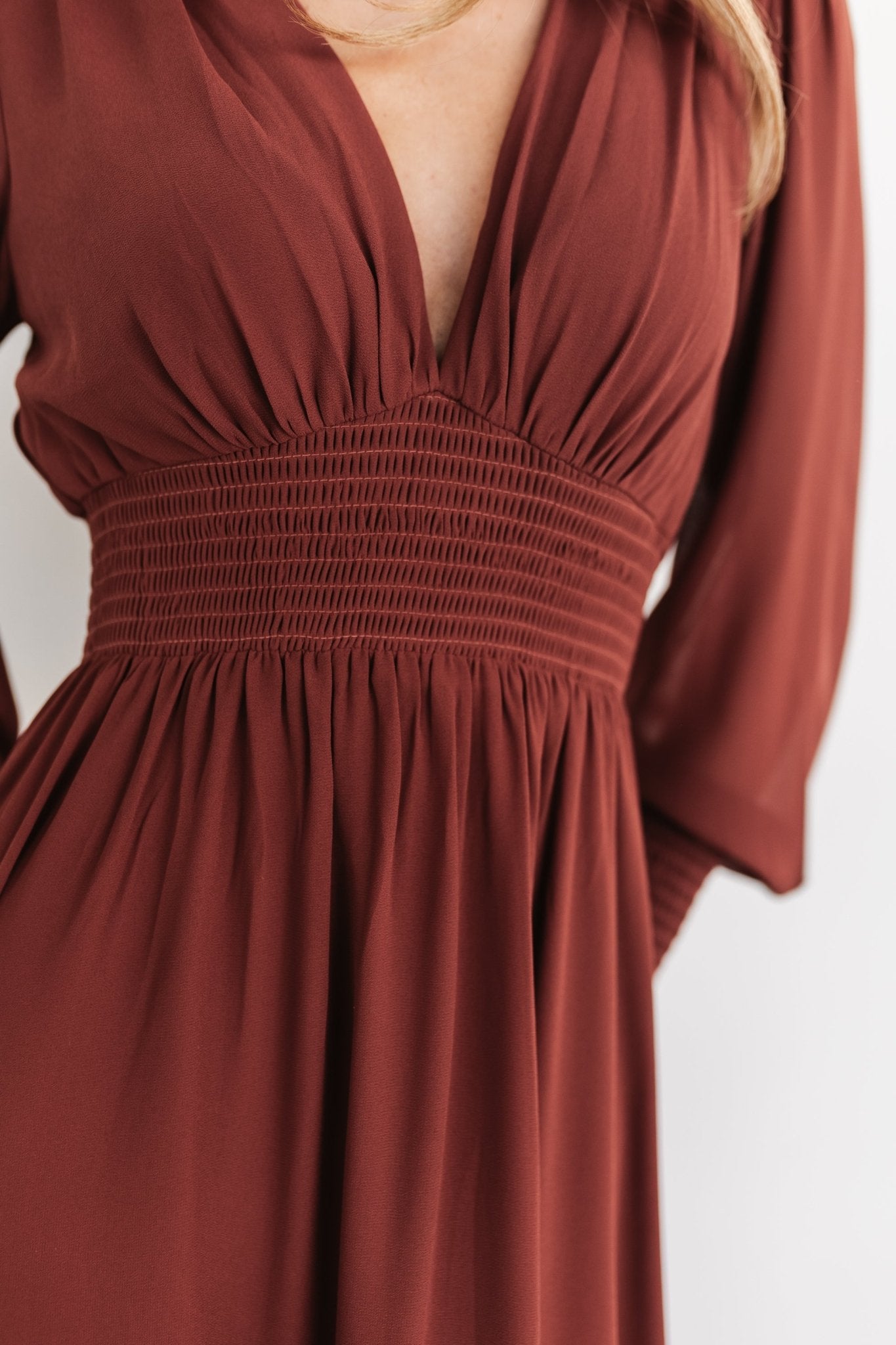 Olivia Maxi Dress | Cinnamon Clearance 2025