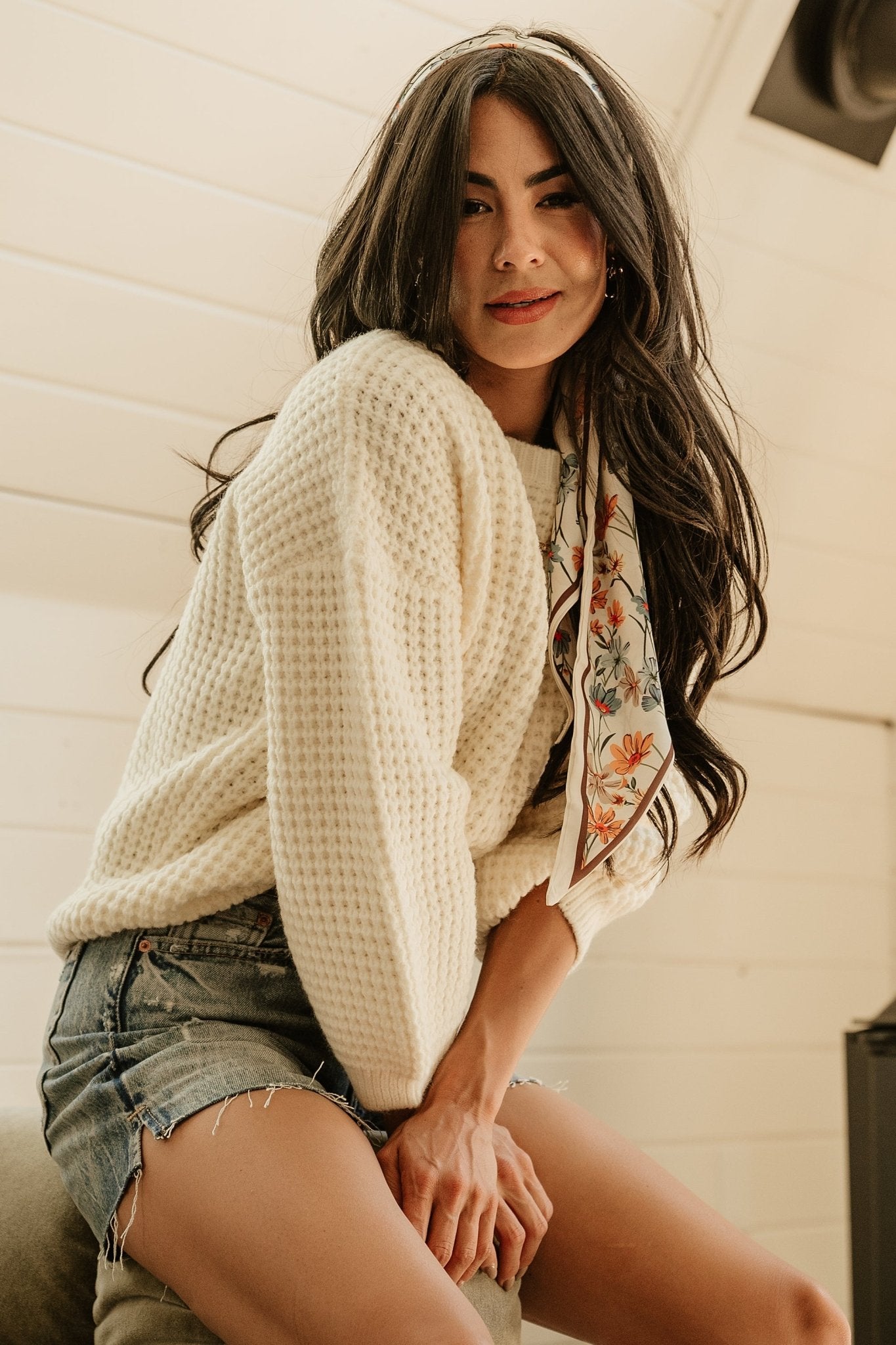 Sutherland Chunky Knit Sweater | Cream Sale Online Cheap