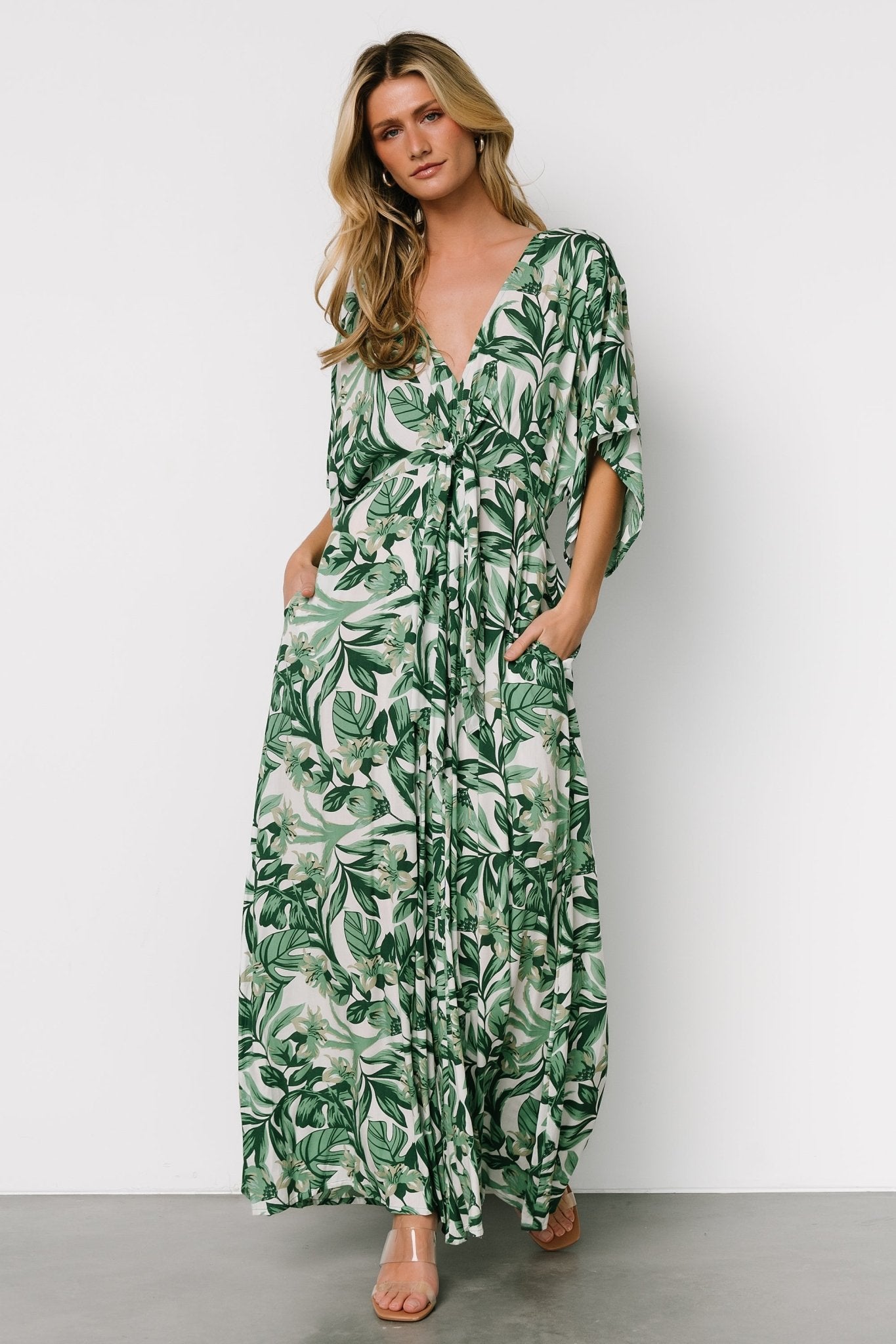 Byron Jumpsuit | Green Print Buy Cheap Genuine