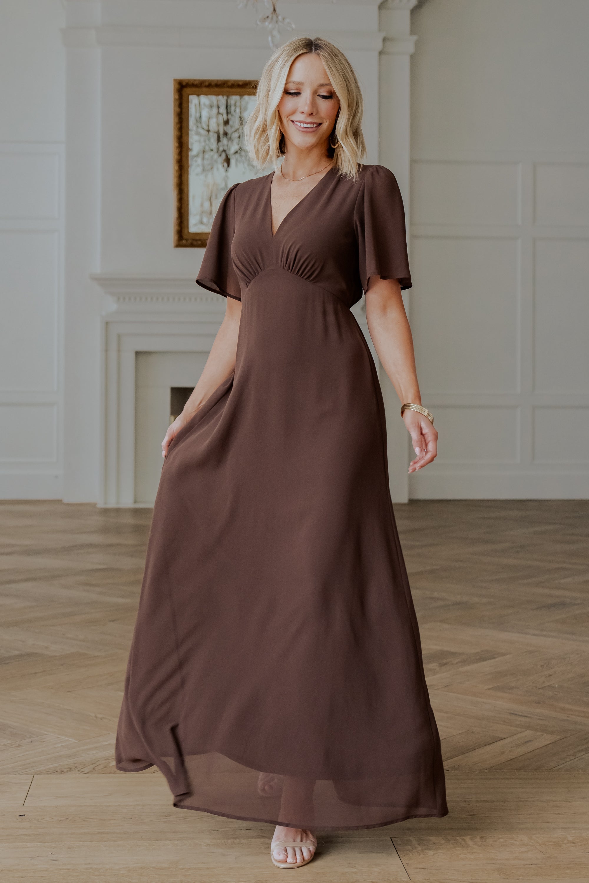 Esti Maxi Dress | Espresso Cheap Sale Free Shipping