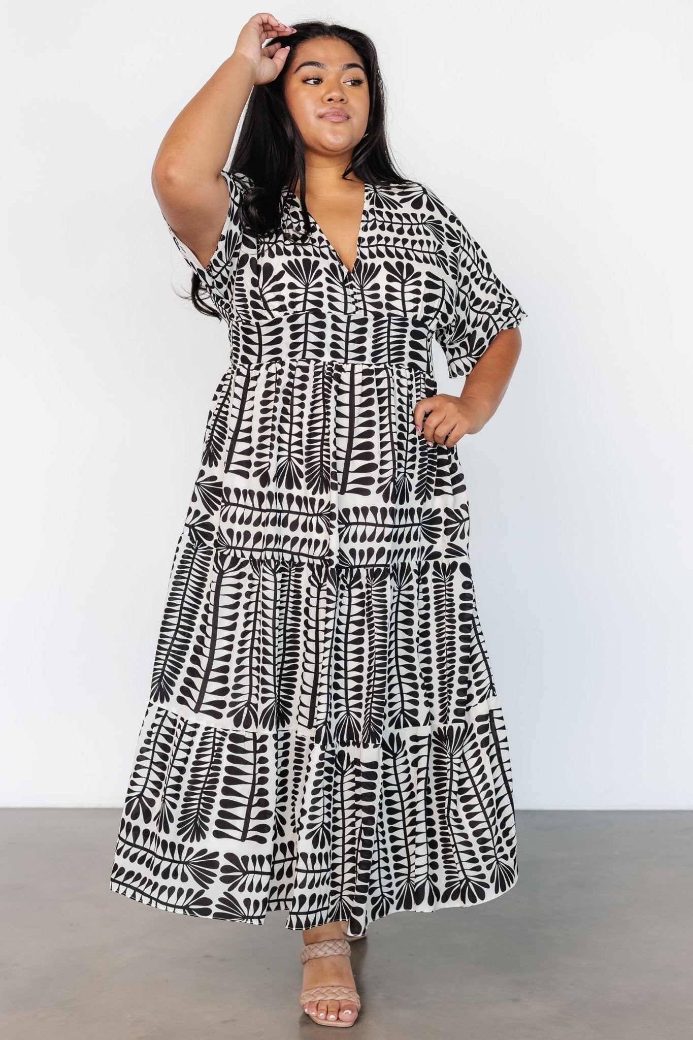 Austin Kimono Dress | Black Print Outlet Wiki