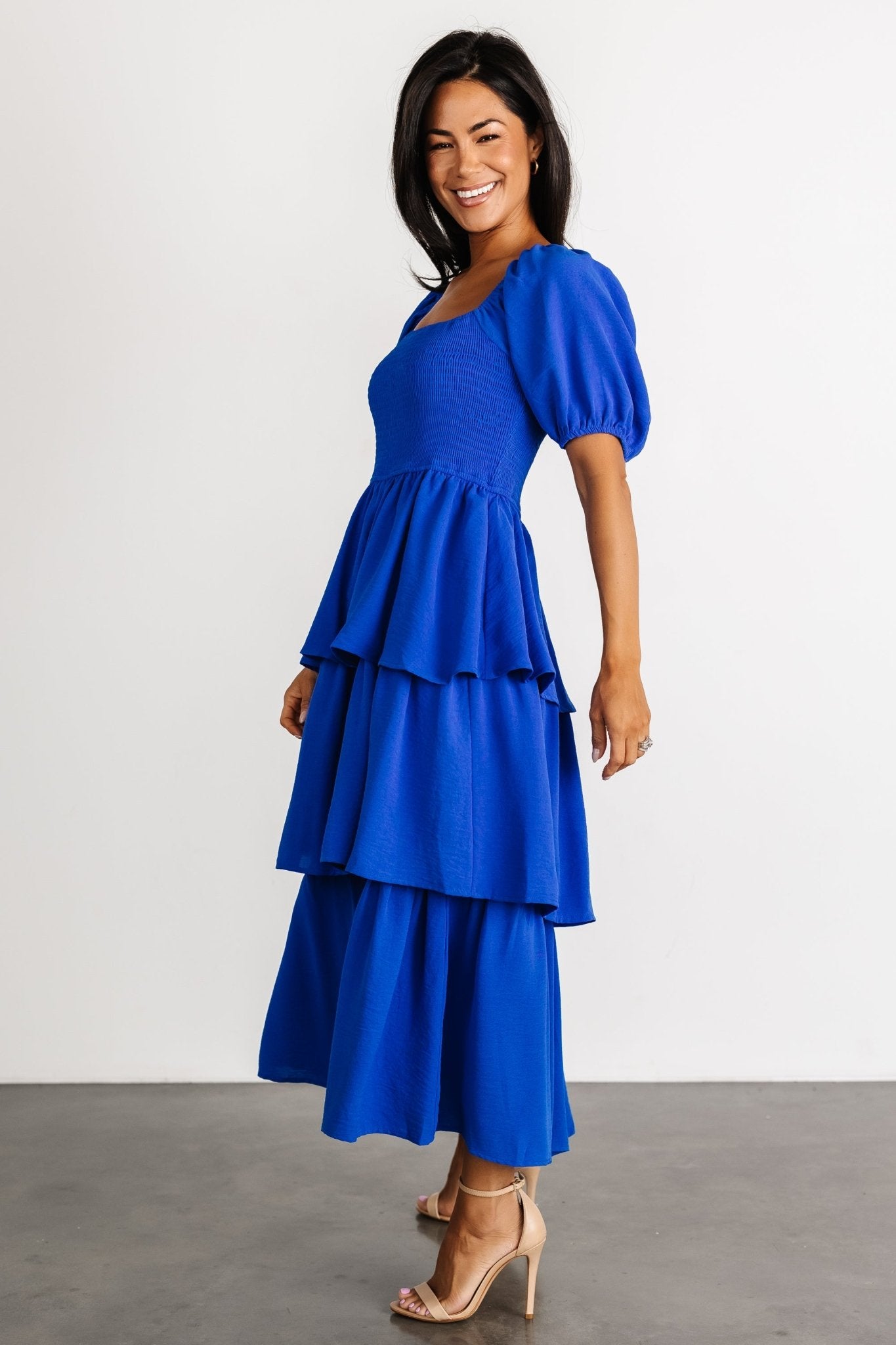 Ashbourne Tiered Dress | Cobalt Best Pices Sale Online